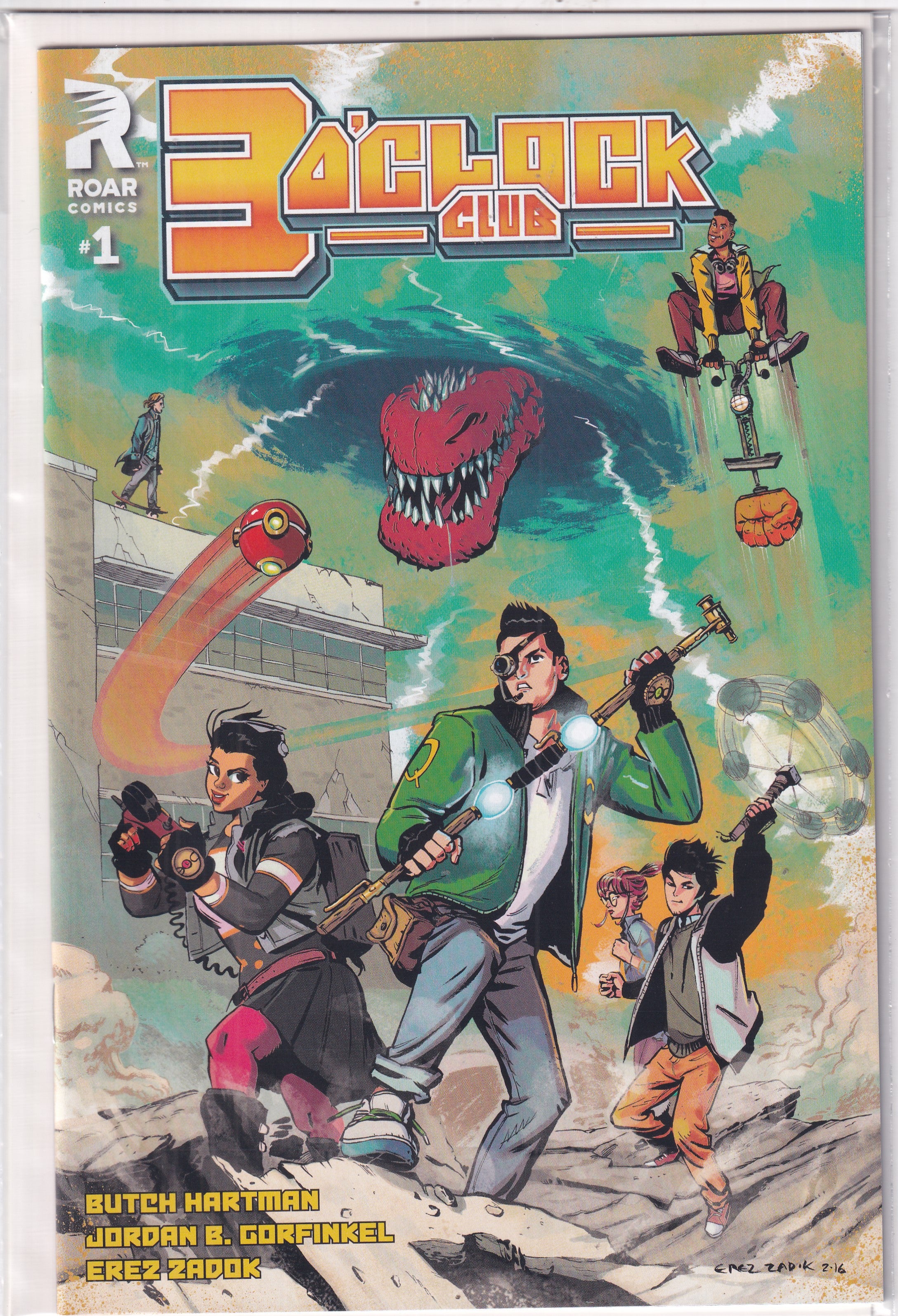 3 O'CLOCK CLUB #1 - Slab City Comics 