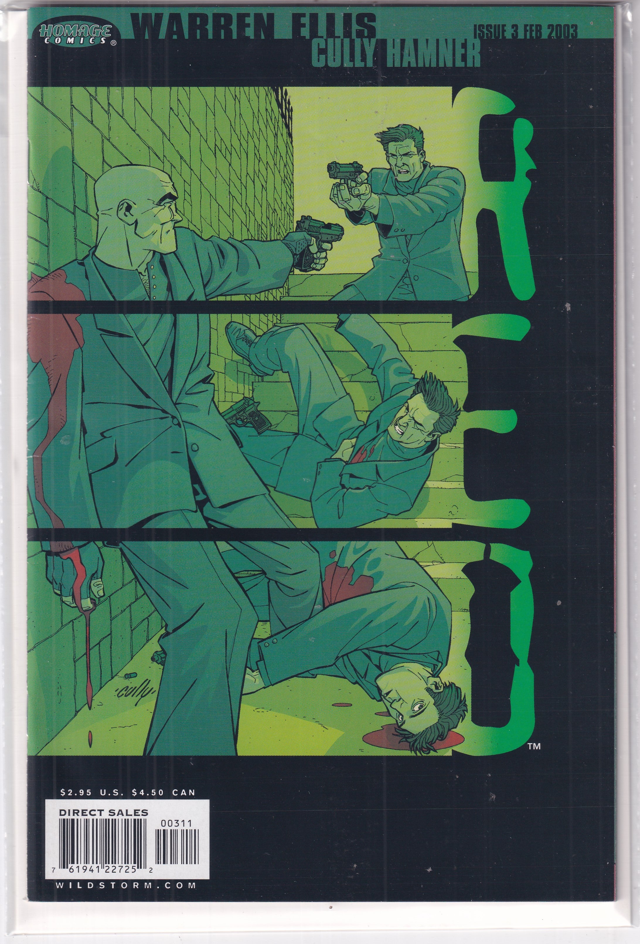RED #3 - Slab City Comics 