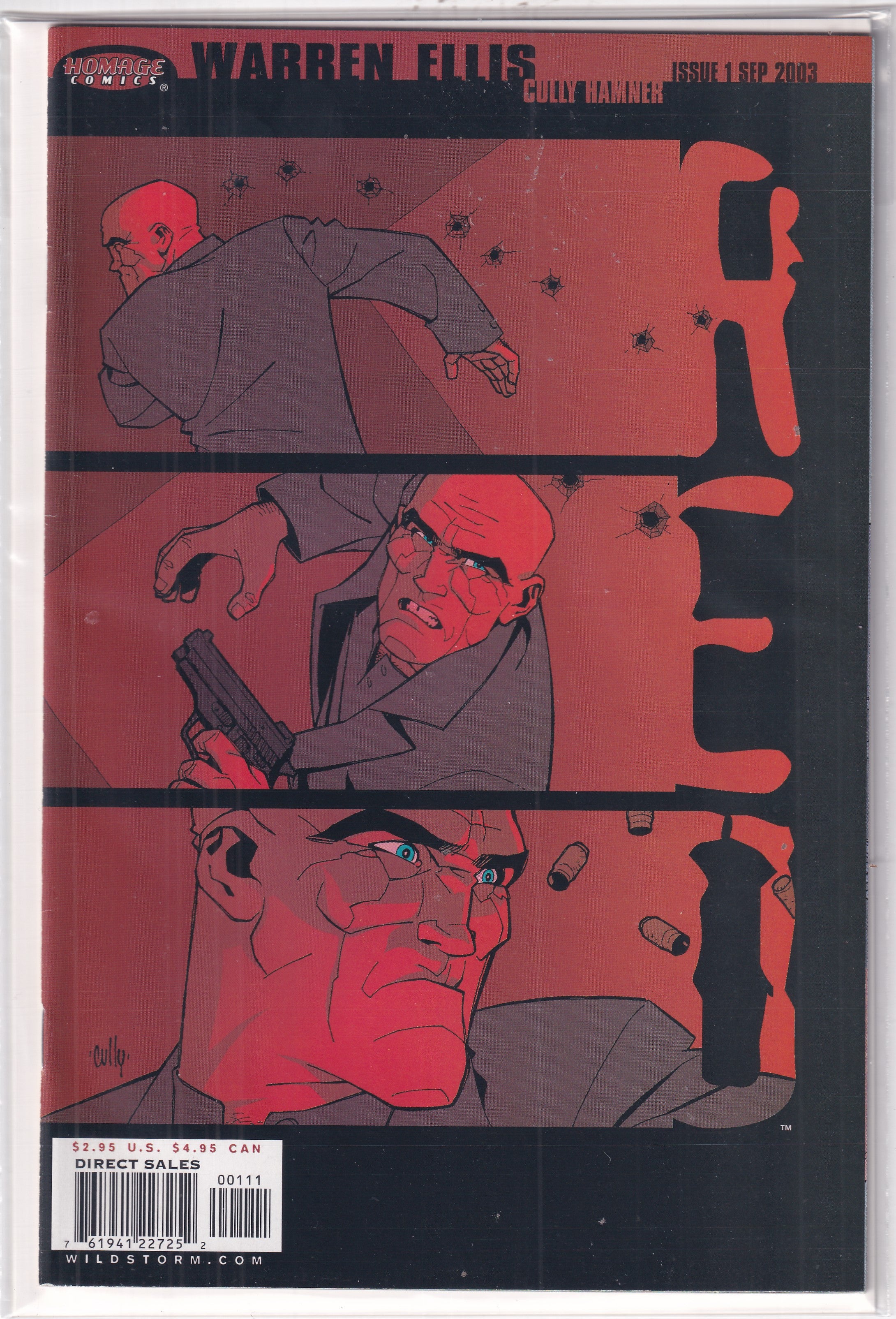 RED #1 - Slab City Comics 