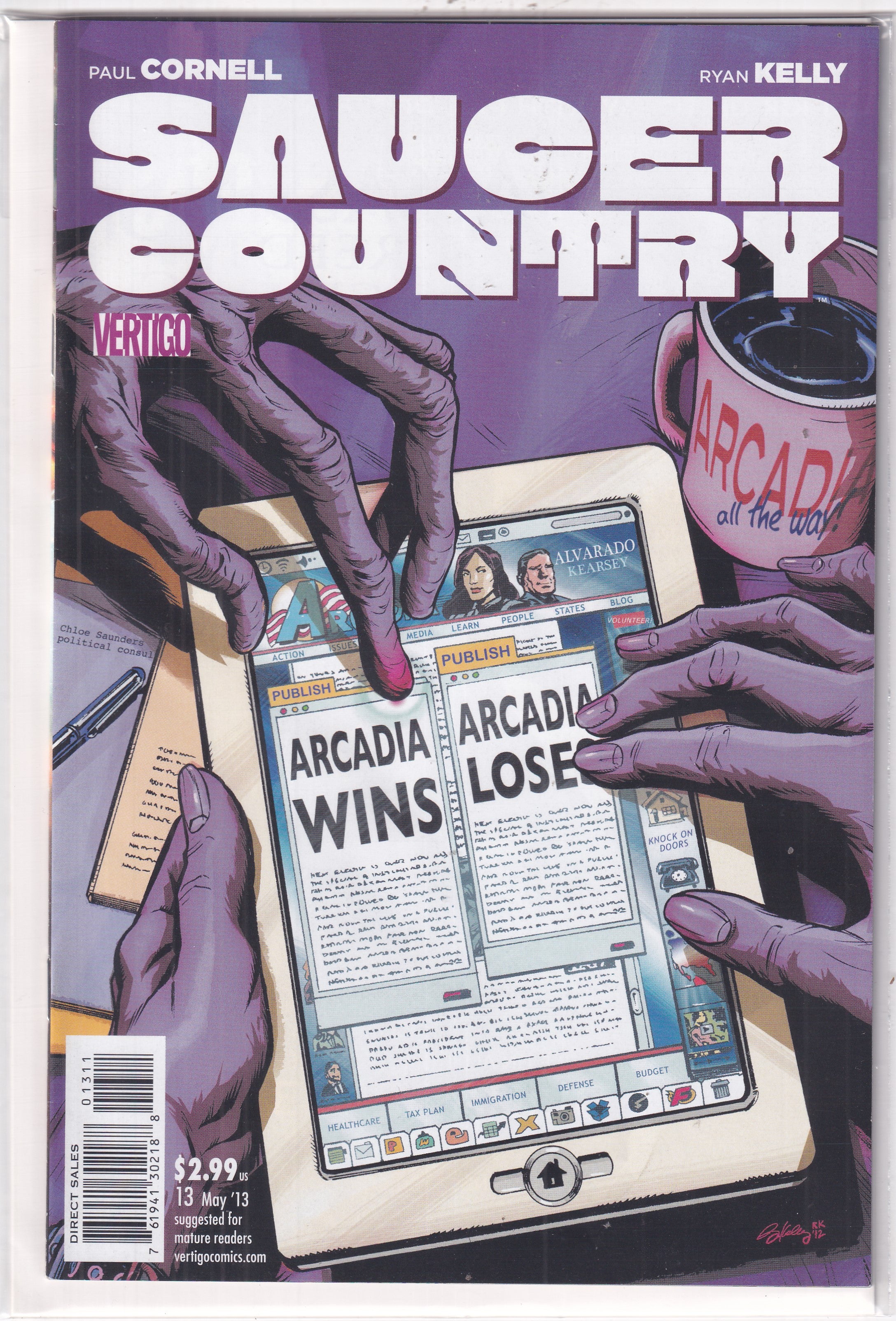SAUCER COUNTRY #13 - Slab City Comics 