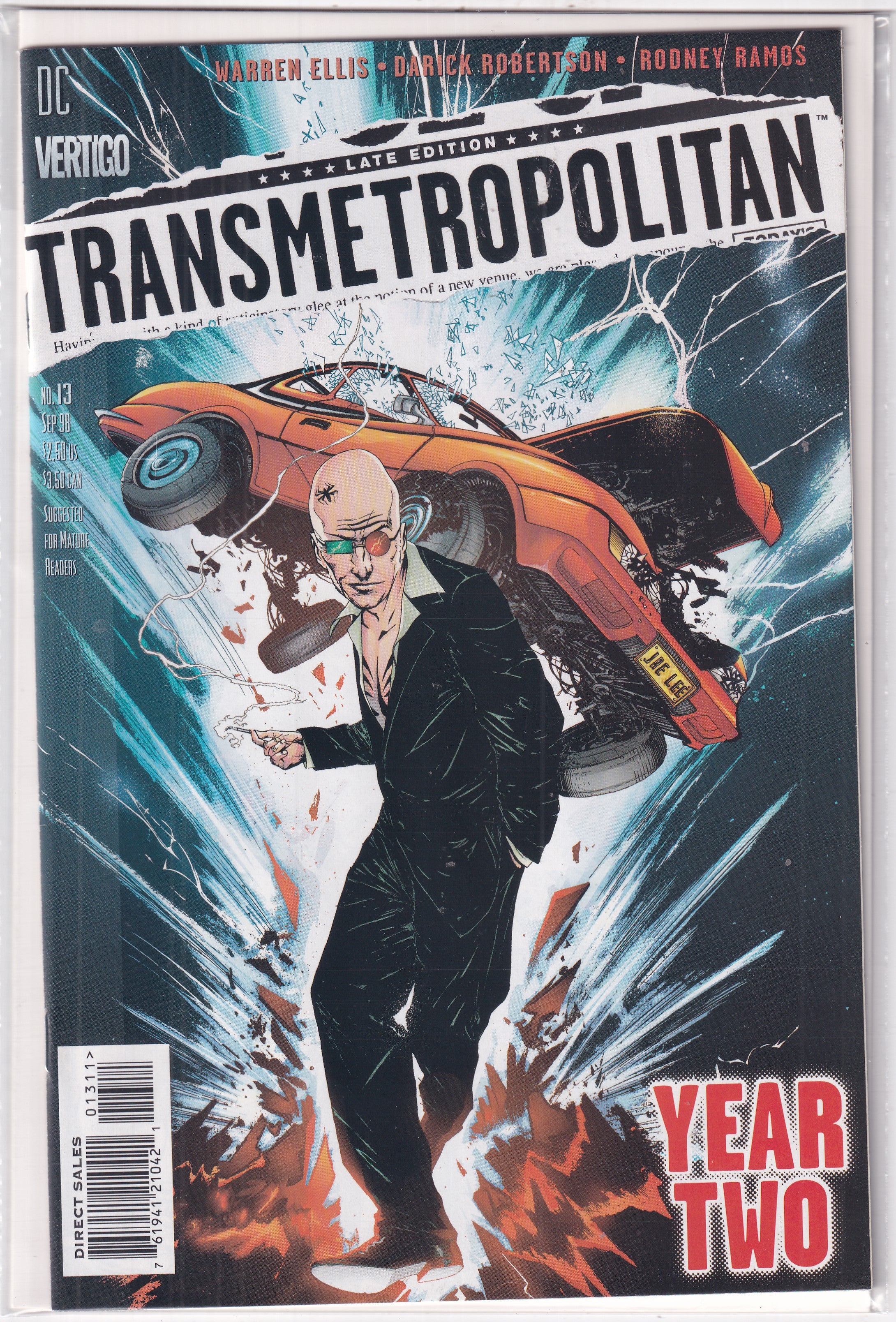 TRANSMETROPLITAN #13 - Slab City Comics 