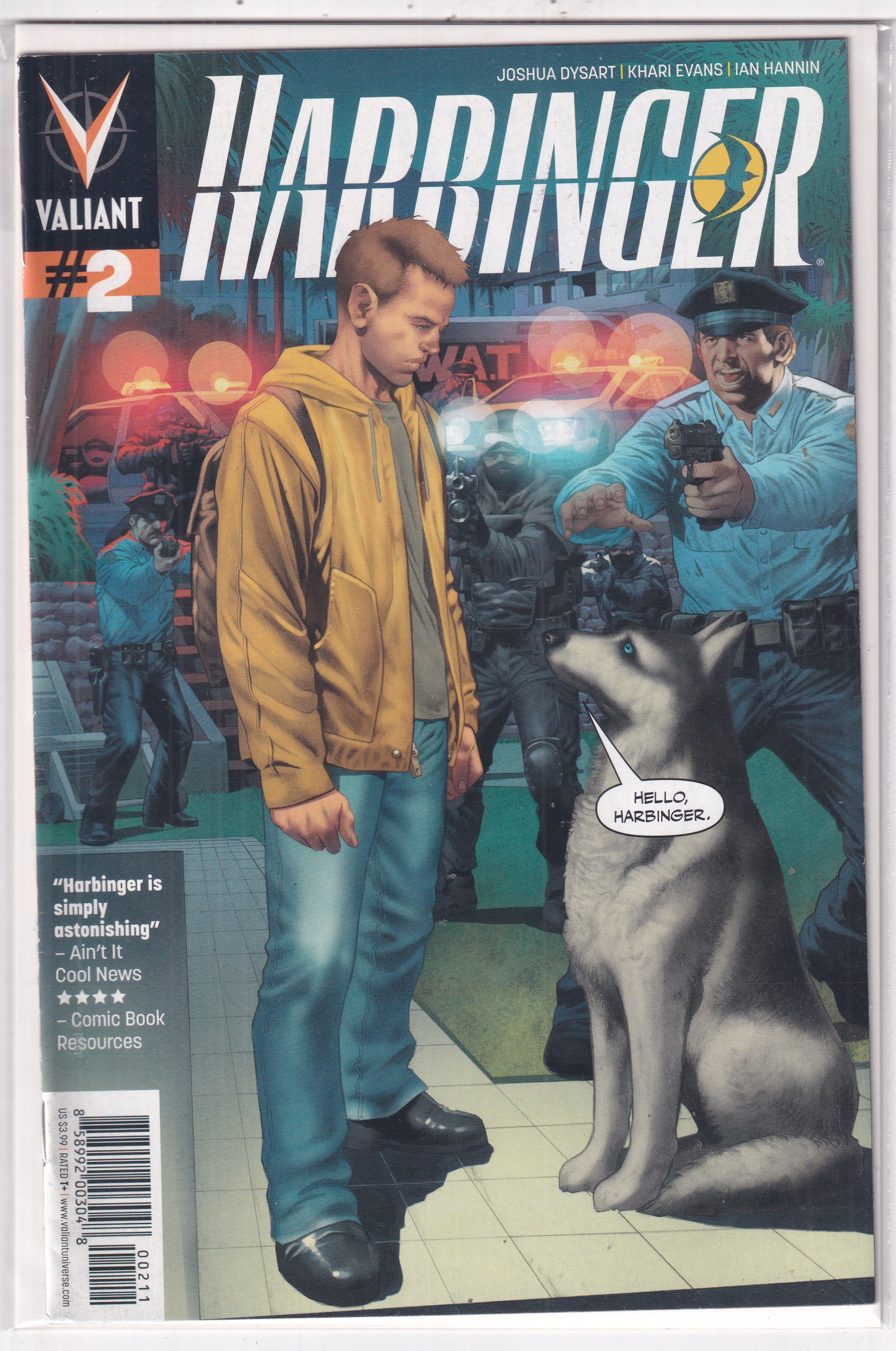 HARBINGER #2 - Slab City Comics 