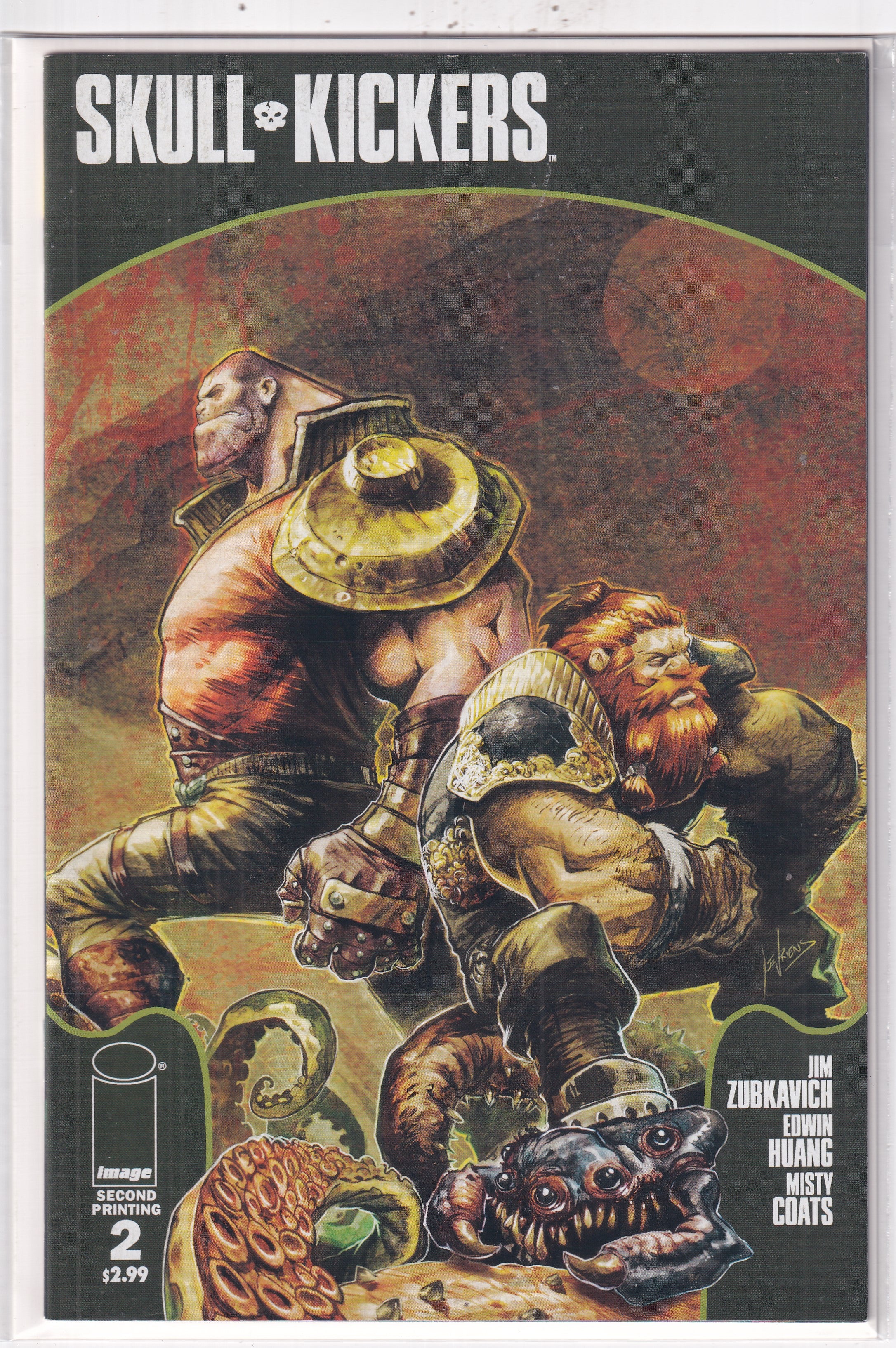 SKULL KICKERS #2 2ND PRINT - Slab City Comics 