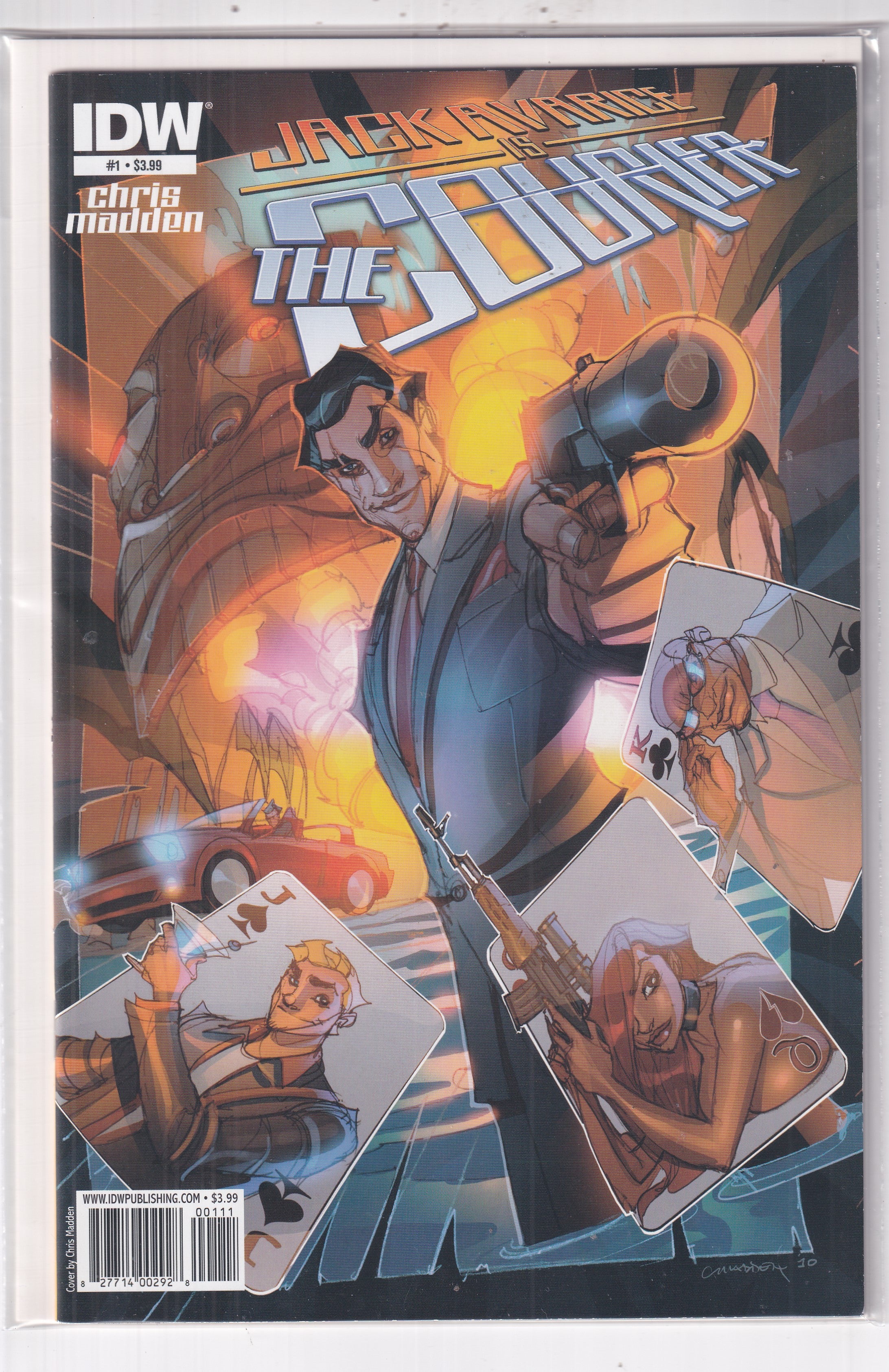 JACK AVARICE IS THE COURIER #1 - Slab City Comics 
