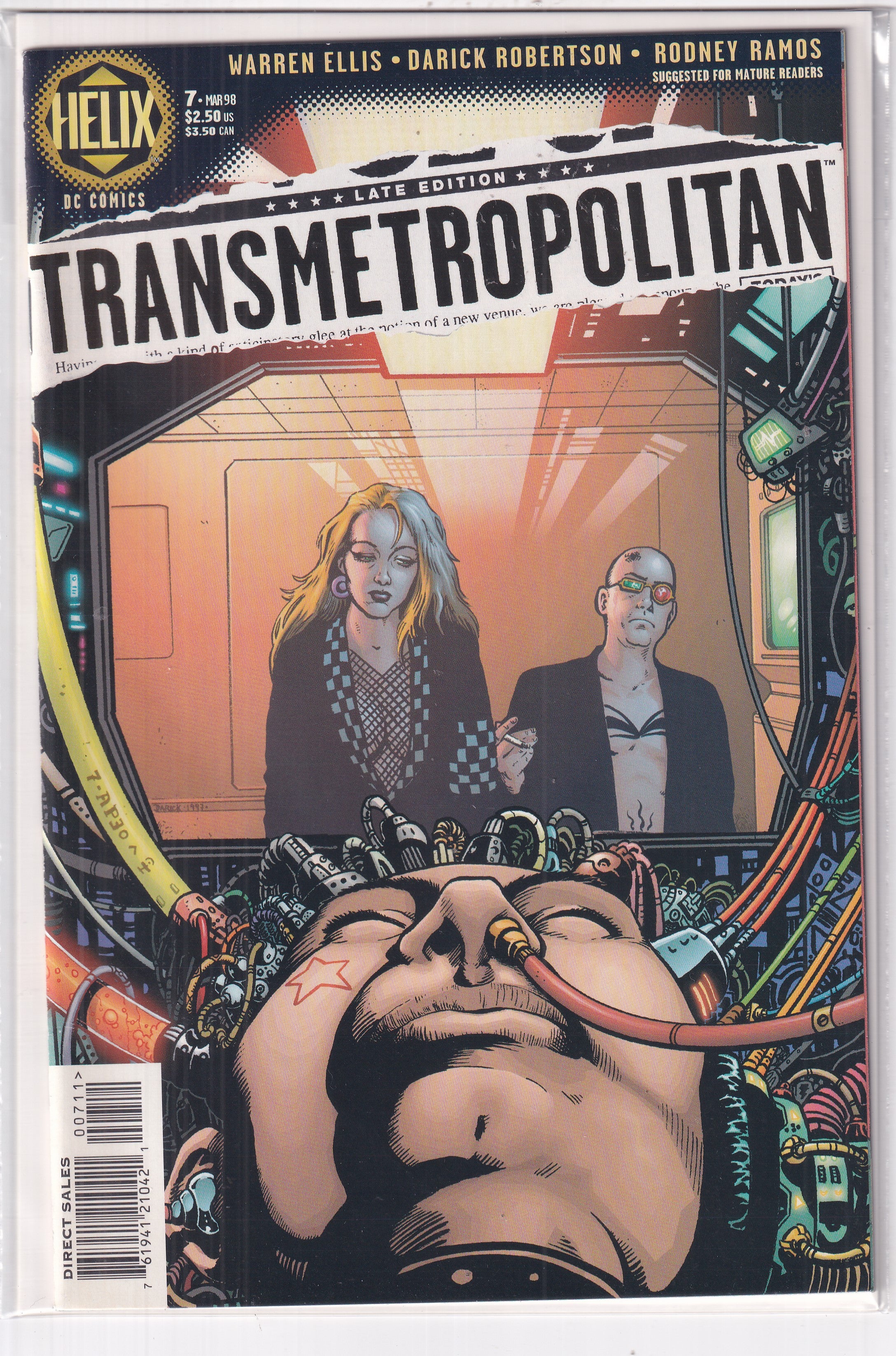 TRANSMETROPOLITAN #7 - Slab City Comics 