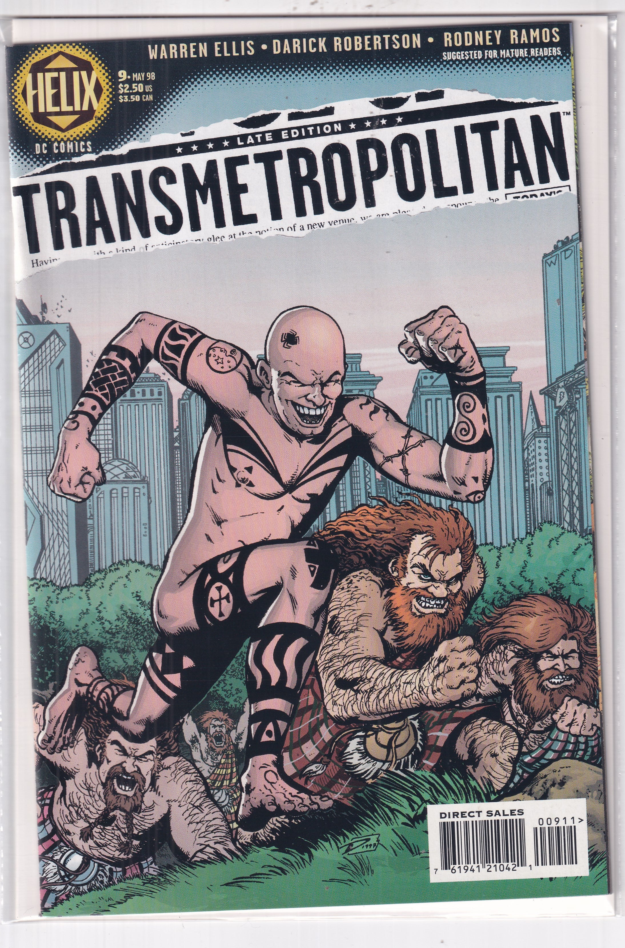 TRANSMETROPOLITAN #9 - Slab City Comics 