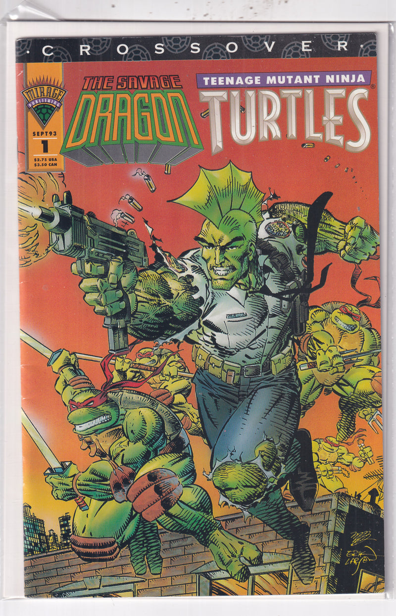 SAVAGE DRAGON TEENAGE MUTANT NINJA TURTLES