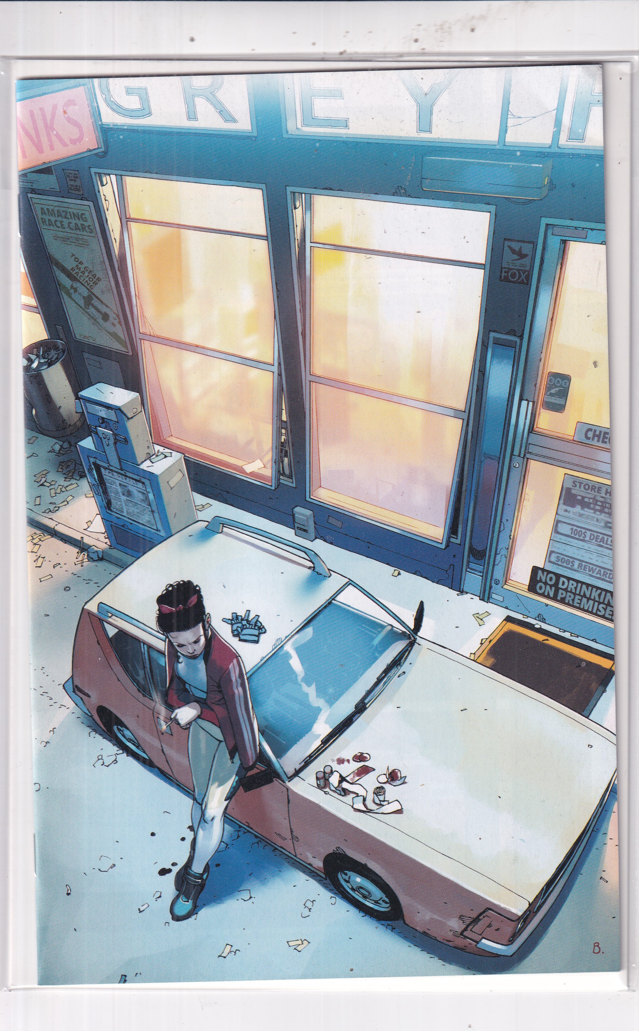 DEATH OR GLORY #2 VIRGIN VARIANT - Slab City Comics 