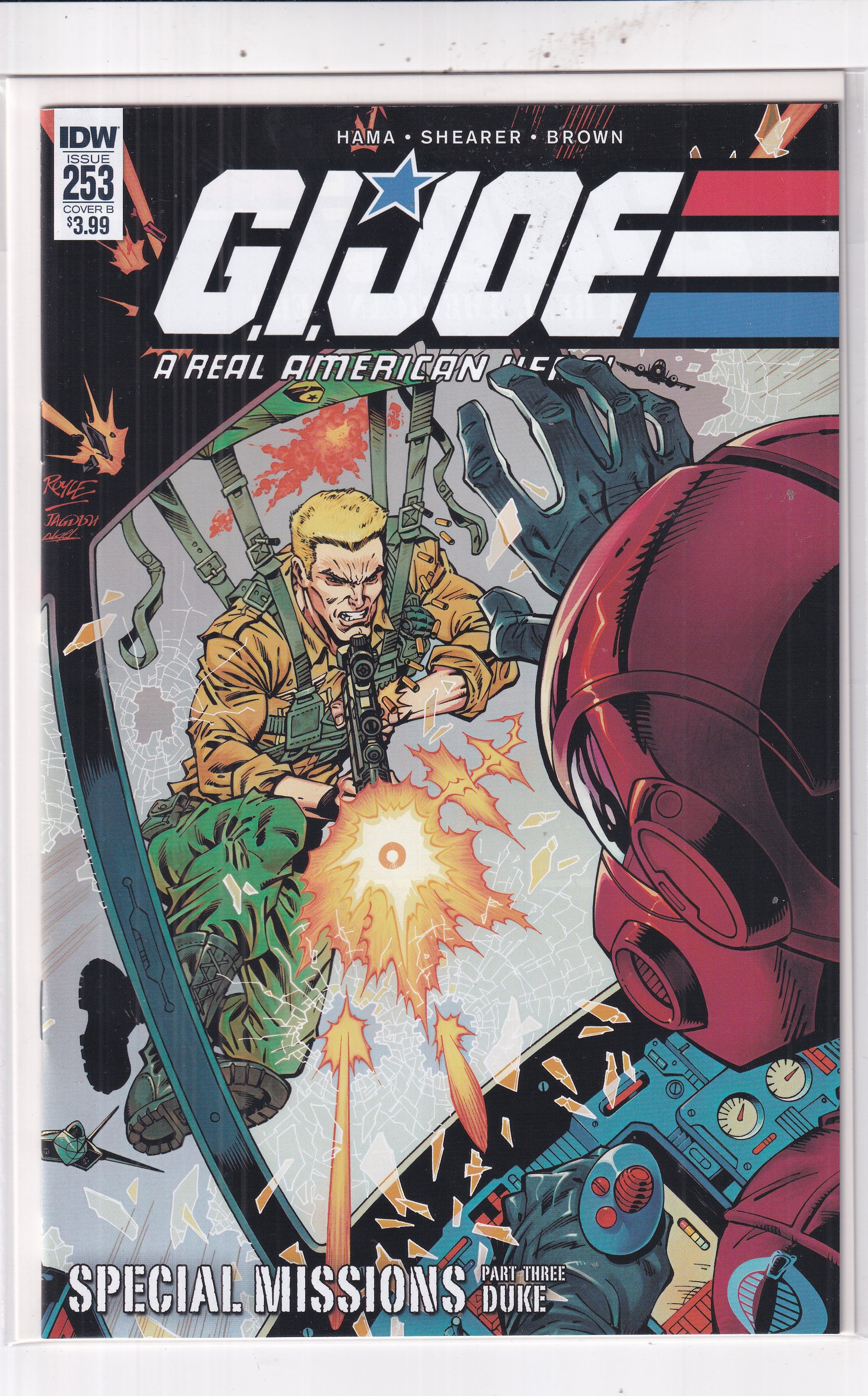 G.I.JOE A REAL AMERICAN HERO #253 VARIANT - Slab City Comics 