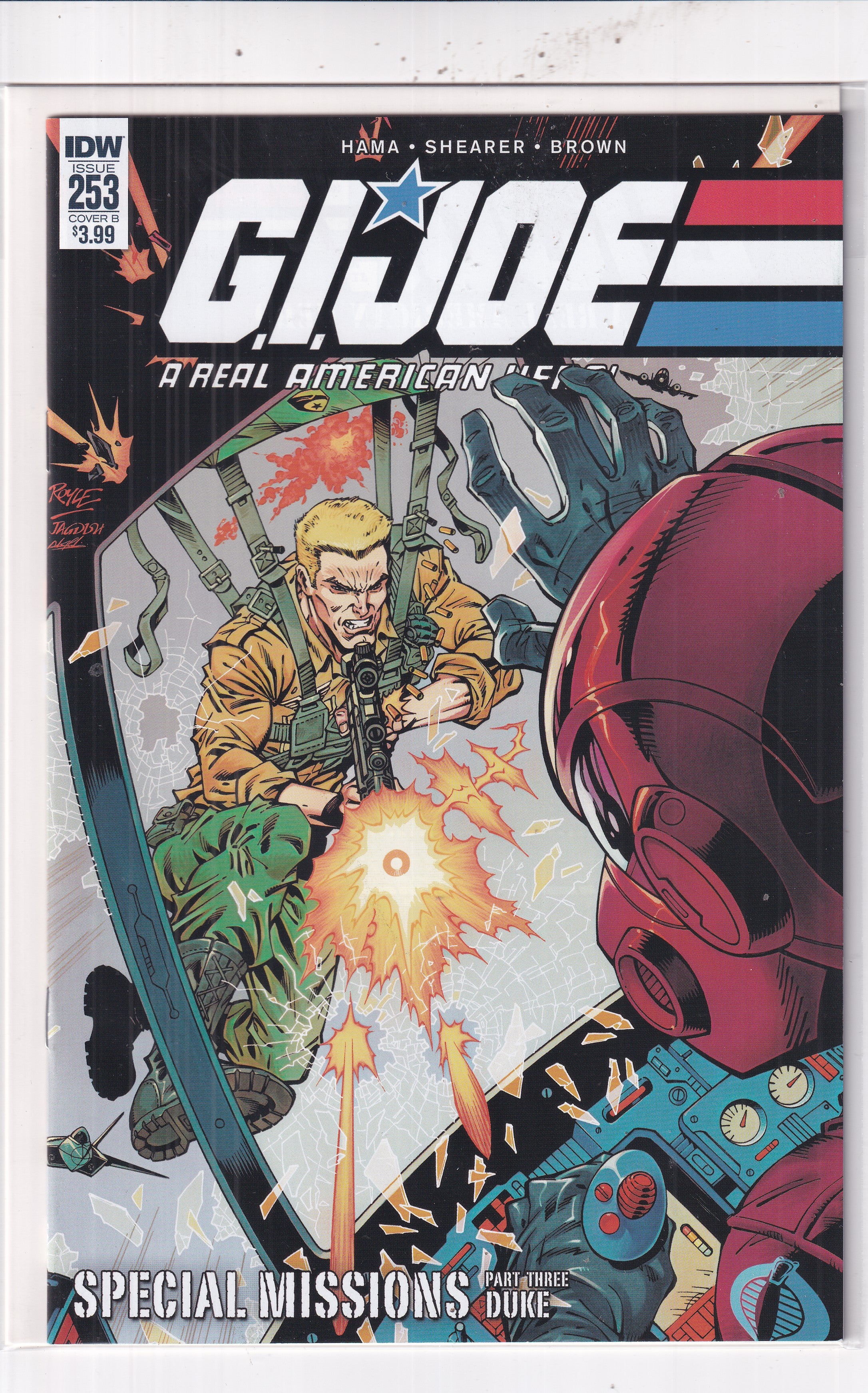 G.I.JOE A REAL AMERICAN HERO #253 VARIANT - Slab City Comics 