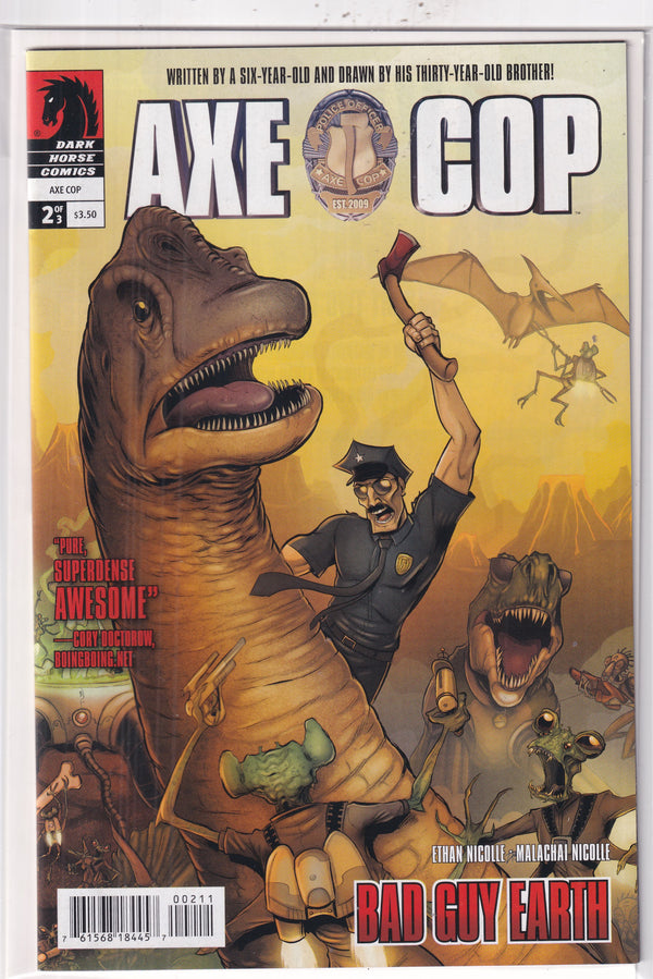 AXE COP #2 - Slab City Comics 