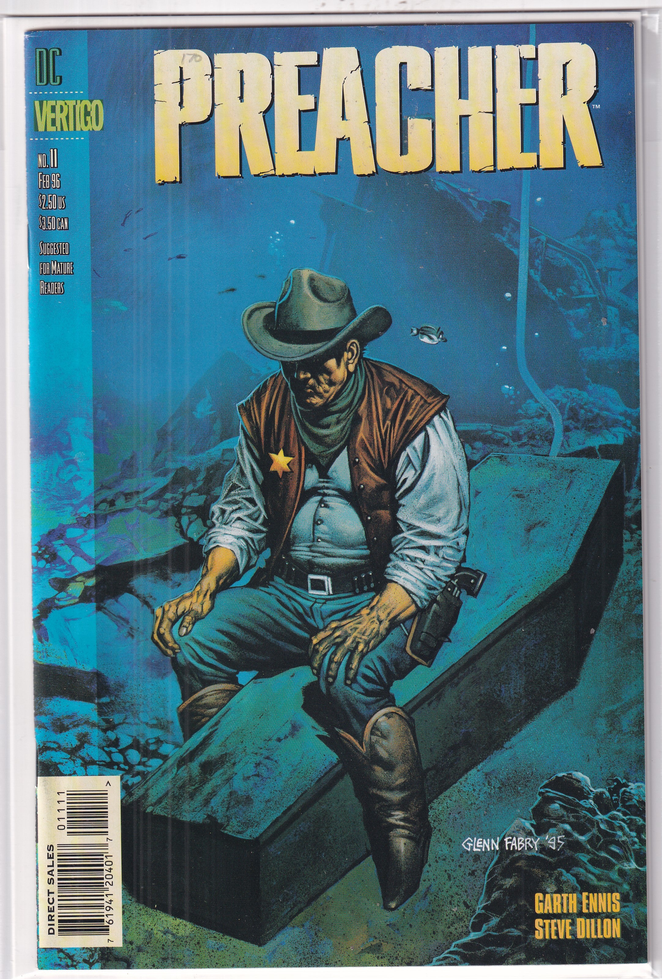 PREACHER #11 - Slab City Comics 