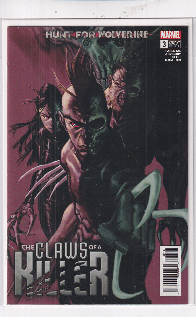 HUNT FOR WOLVERINE CLAWS OF A KILLER