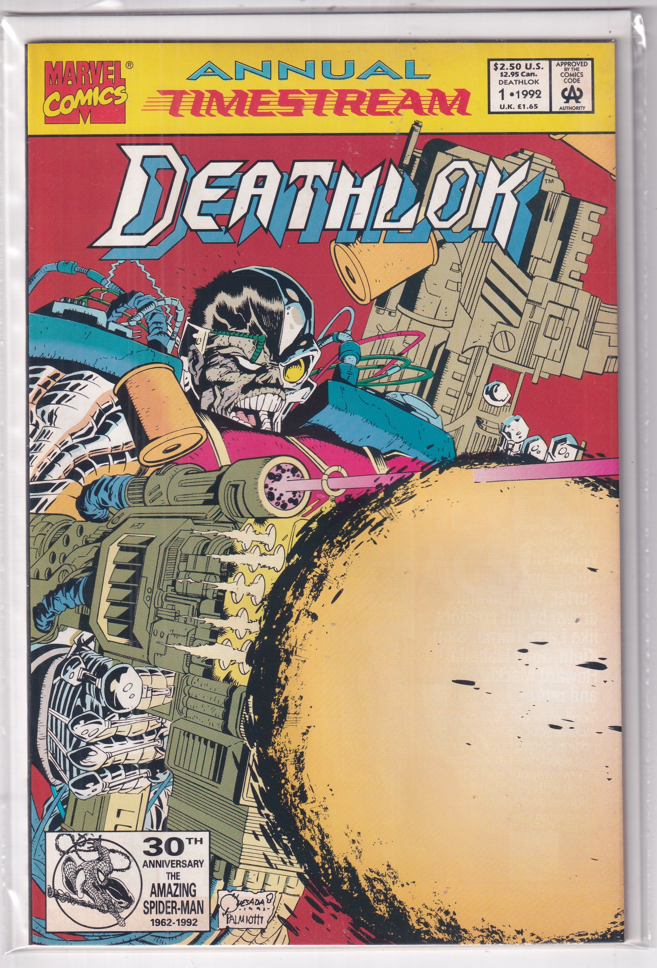ANNUAL TIMESTREAM DEATHLOK #1 - Slab City Comics 