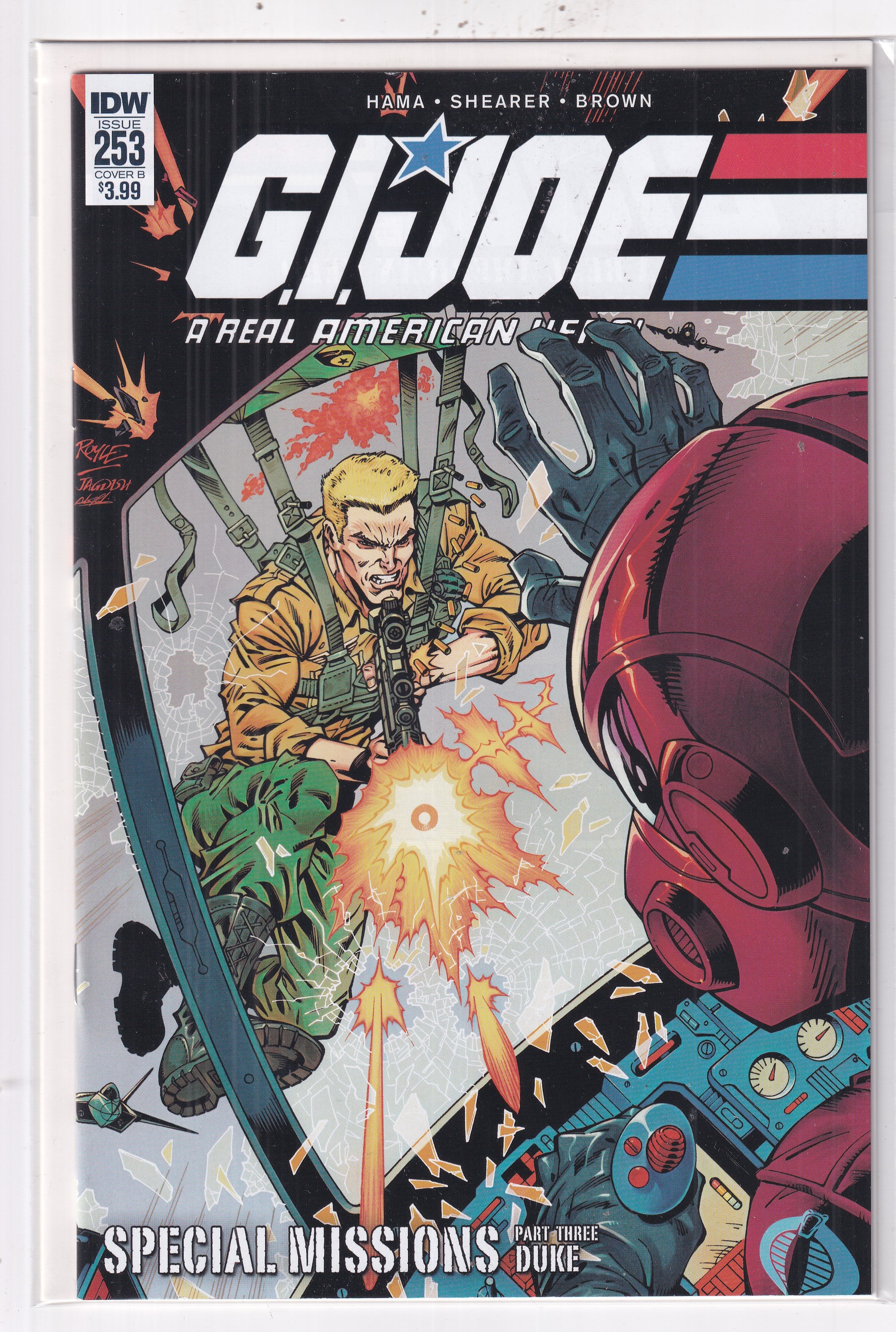 G.I.JOE A REAL AMERICAN HERO #253 VARIANT - Slab City Comics 