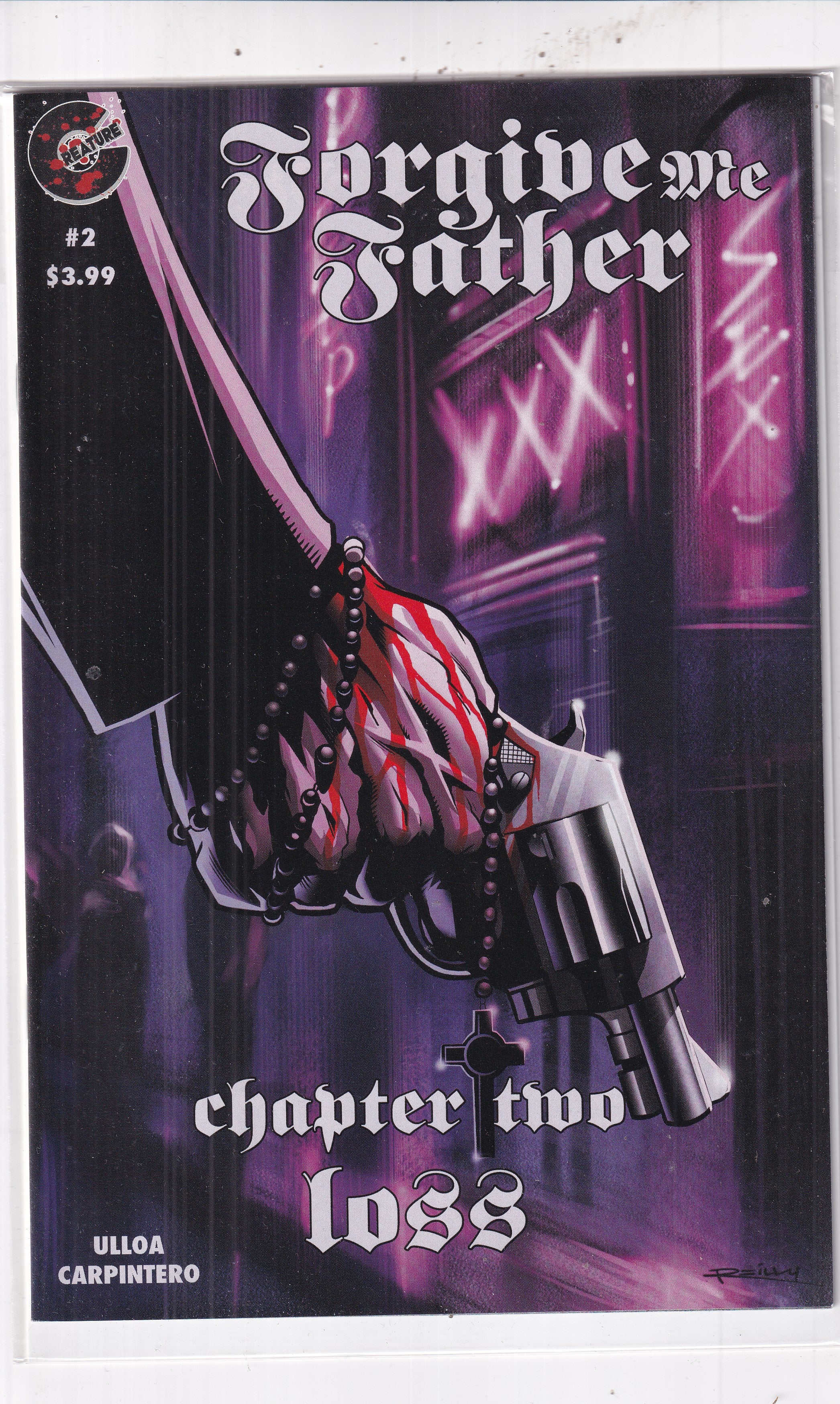 FORGIVE ME FATHER #2 - Slab City Comics 