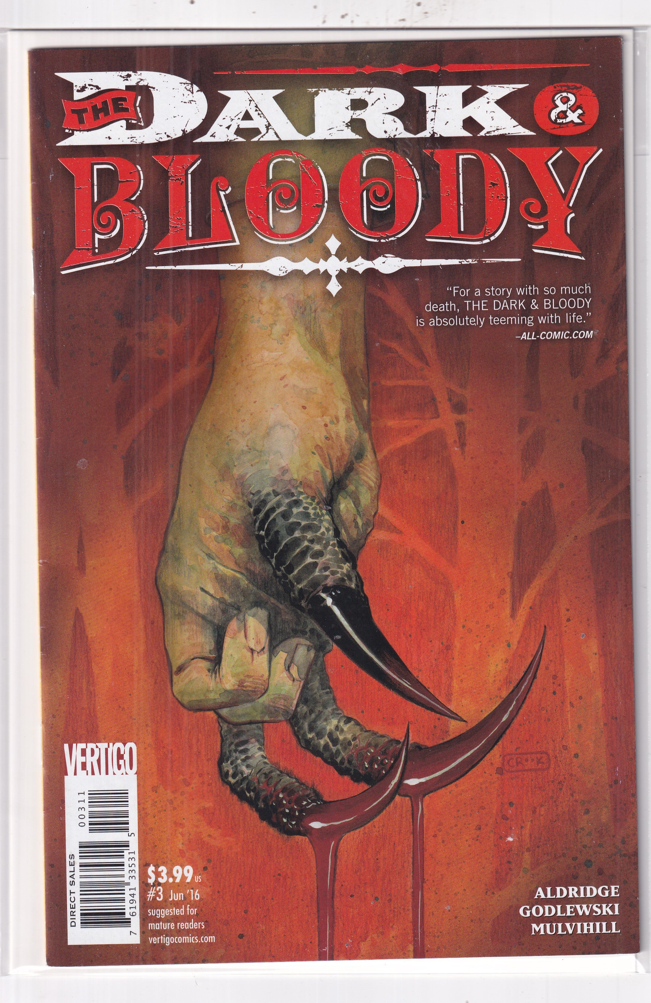 DARK & BLOODY #3 - Slab City Comics 