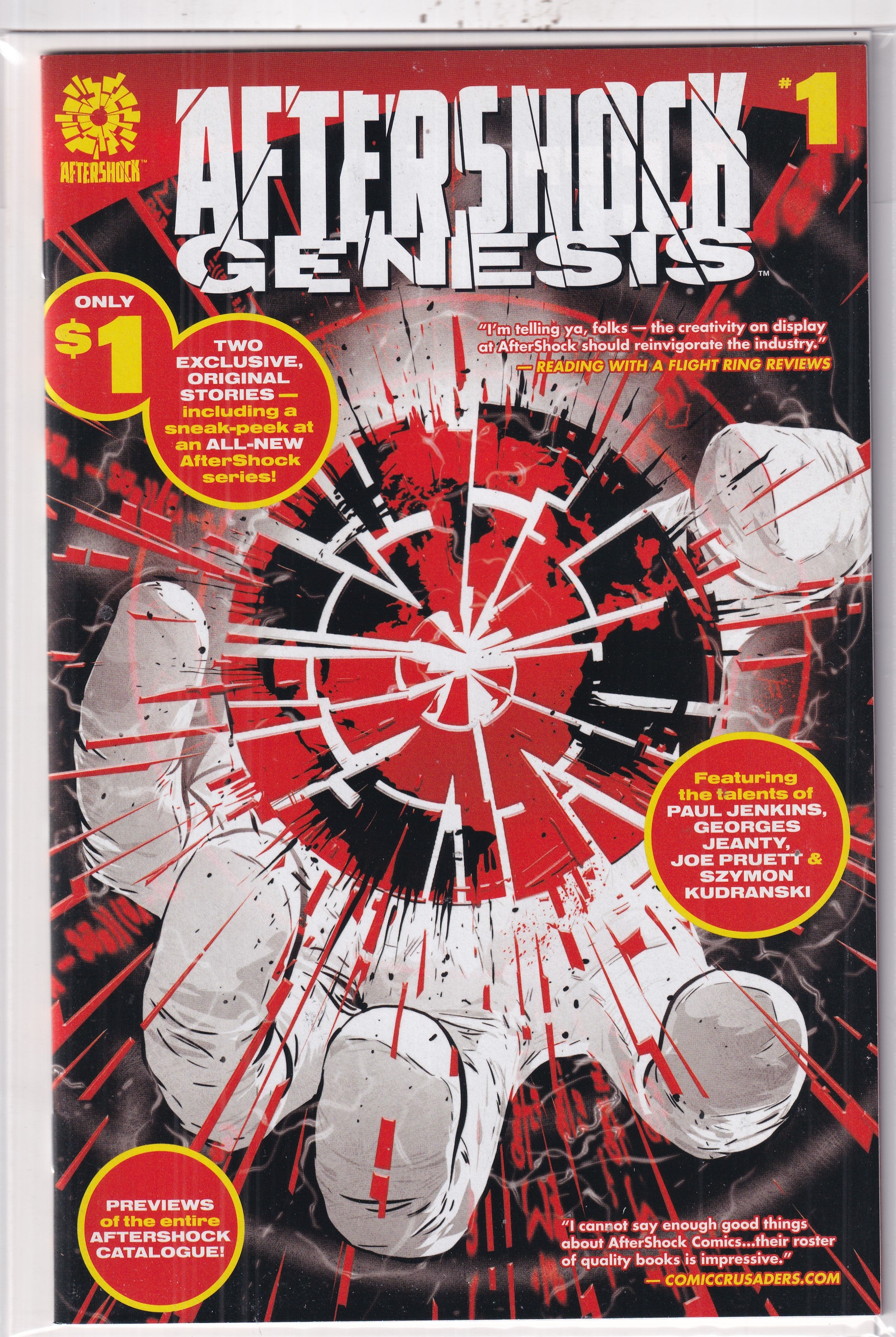 AFTERSHOCK GENESIS #1 - Slab City Comics 