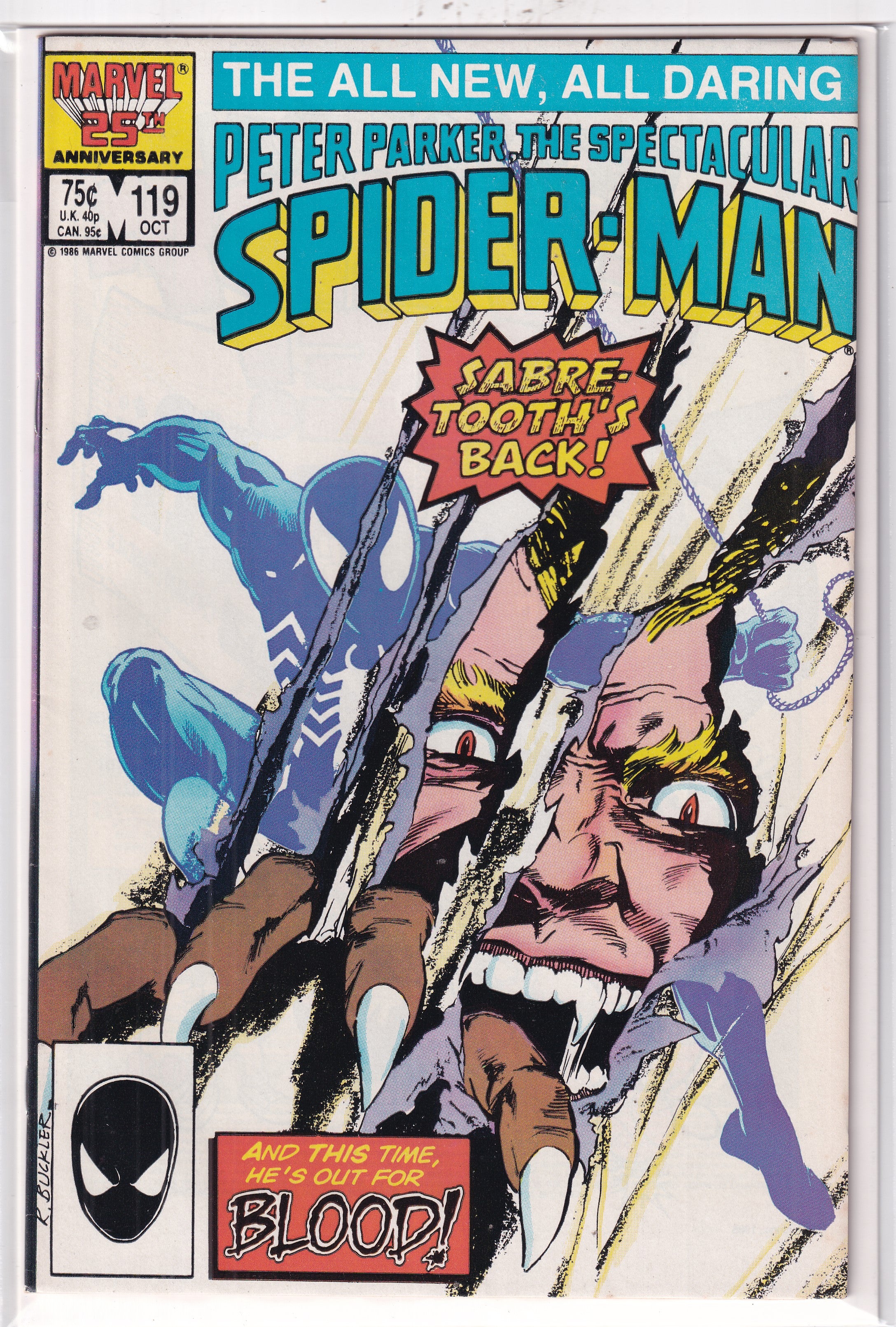 PETER PARKER SPECTACULAR SPIDER-MAN #119 - Slab City Comics 