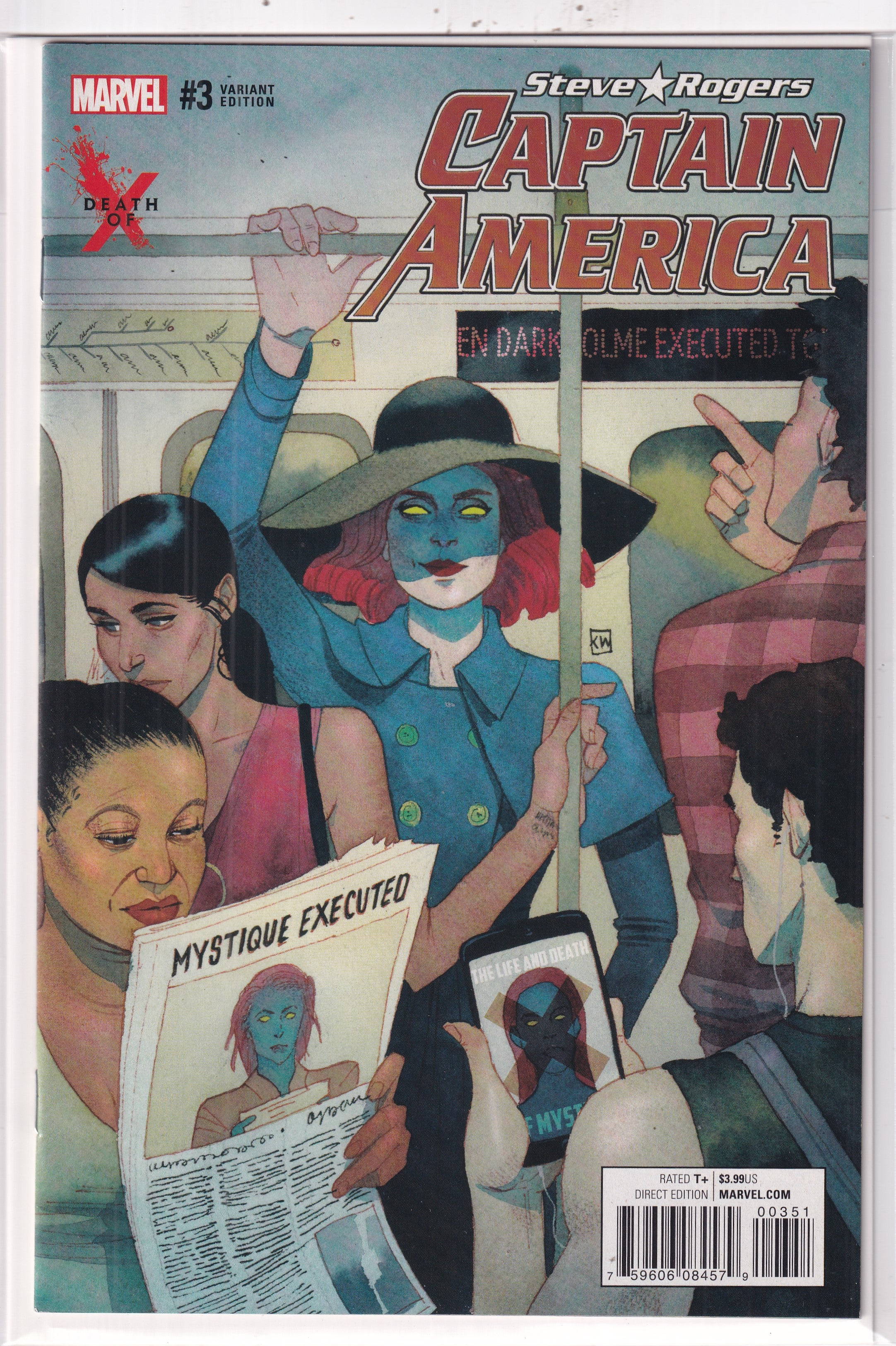 STEVE ROGERS CAPTAIN AMERICA #3 VARIANT - Slab City Comics 