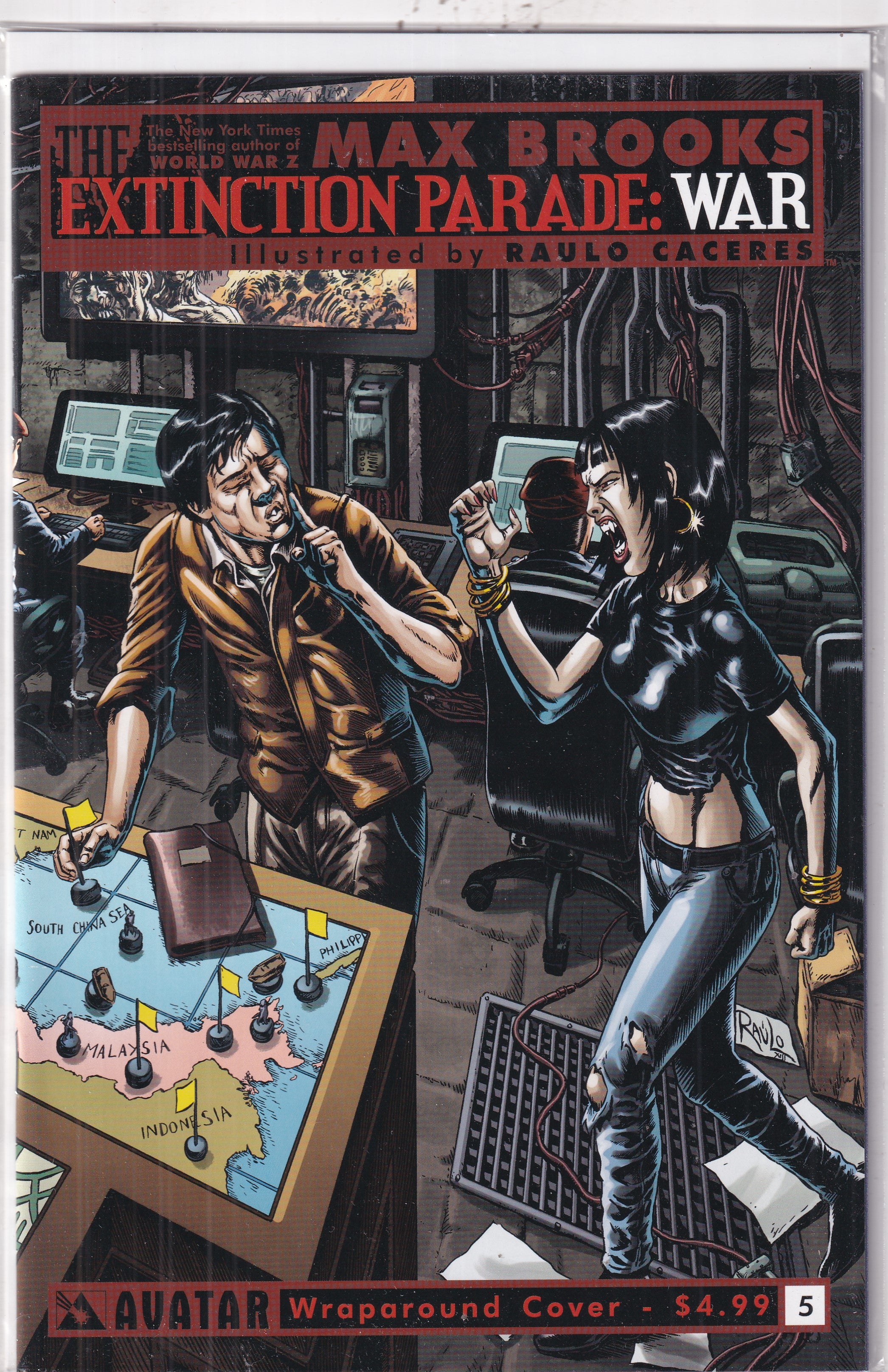 EXTINCTION PARADE: WAR #5 WRAPAROUND - Slab City Comics 