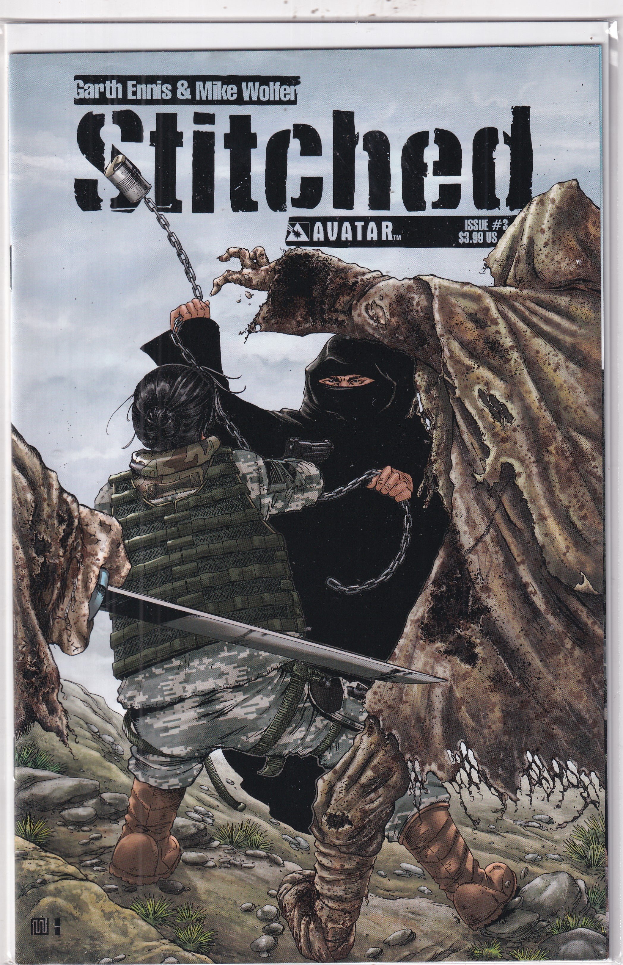 STICHED #3 - Slab City Comics 