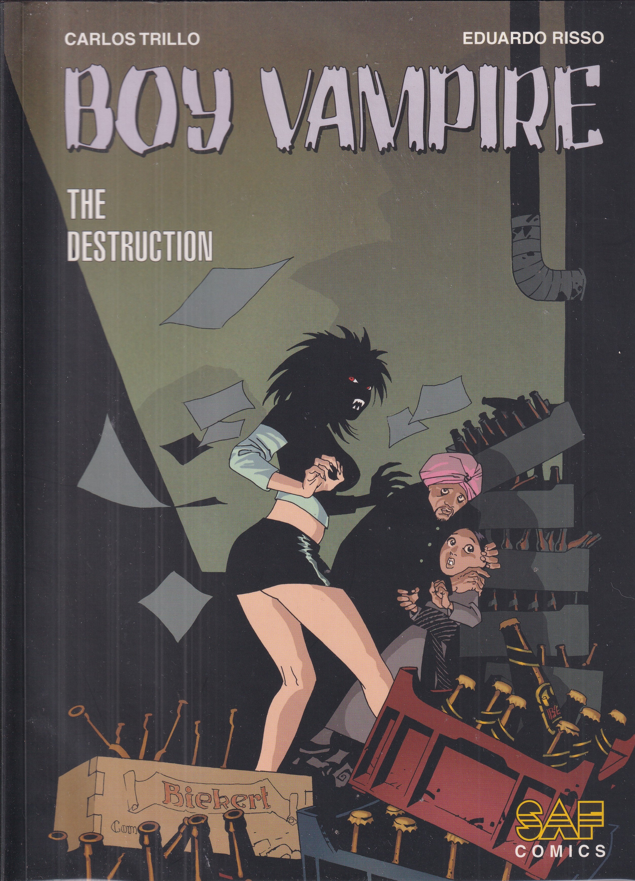 BOY VAMPIRE THE DESTRUCTION #3 - Slab City Comics 