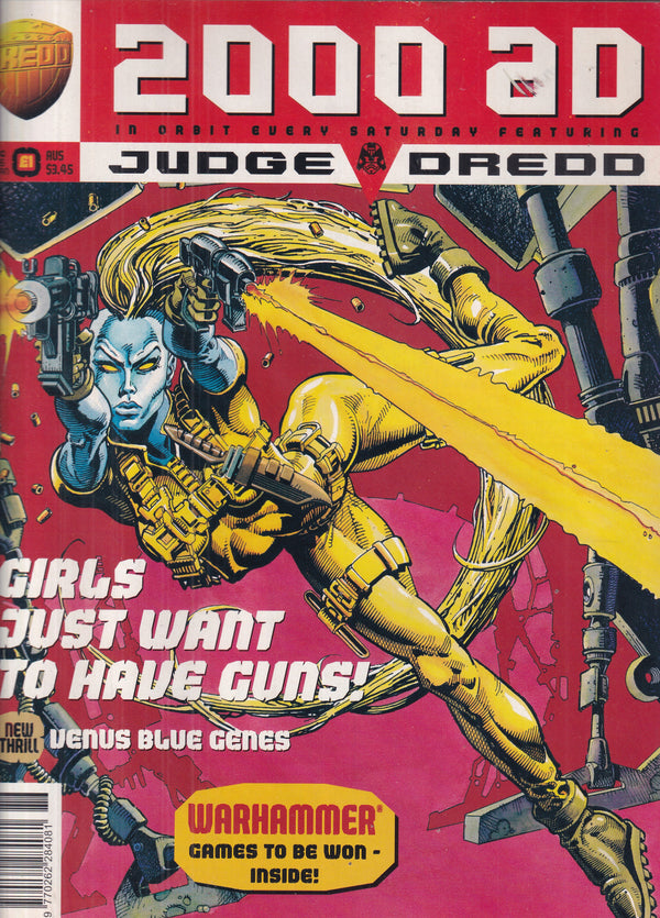 2000 AD FEATURING JUDGE DREDD #976 - Slab City Comics 