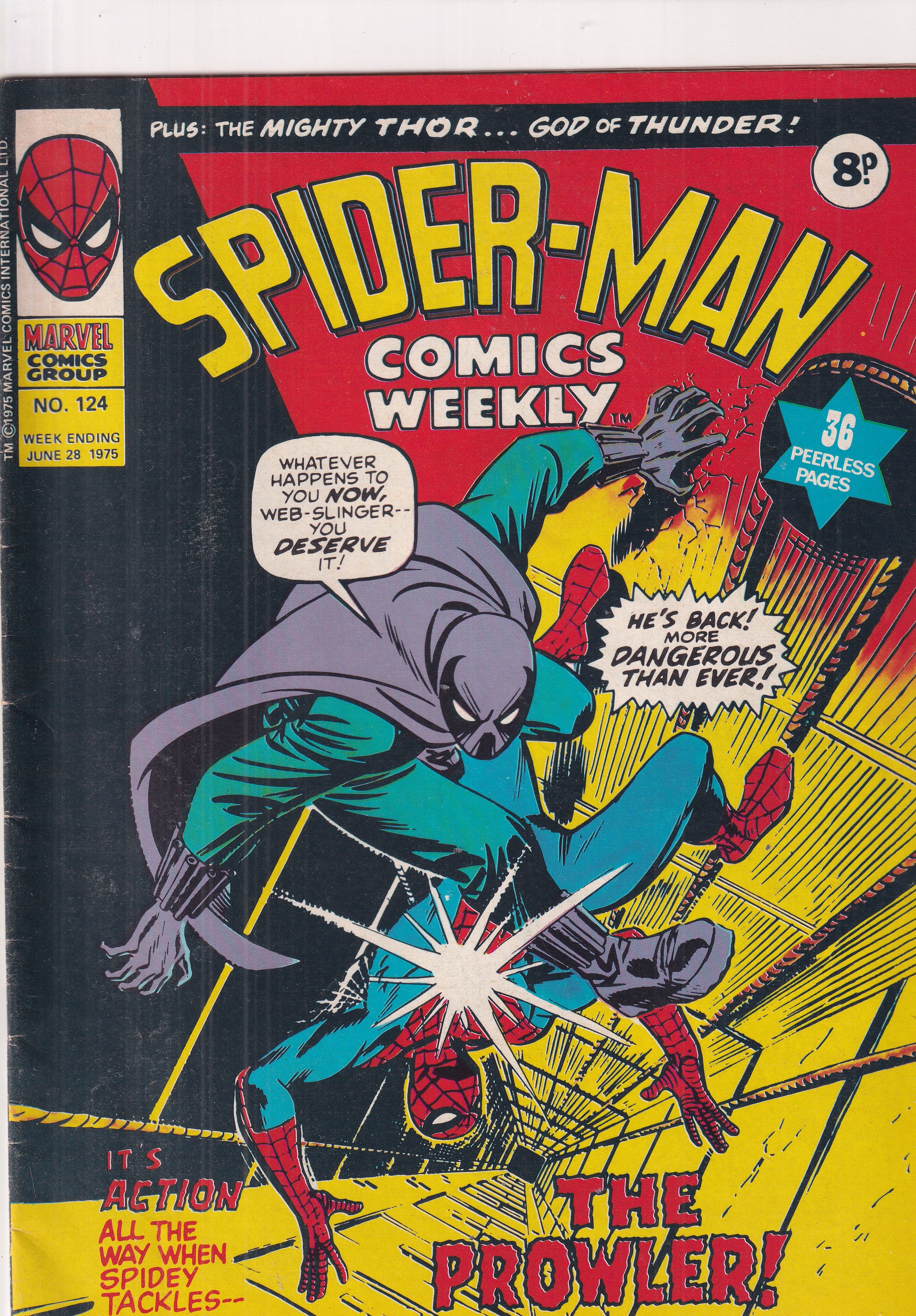 SPIDER-MAN COMICS WEEKLY #124 - Slab City Comics 