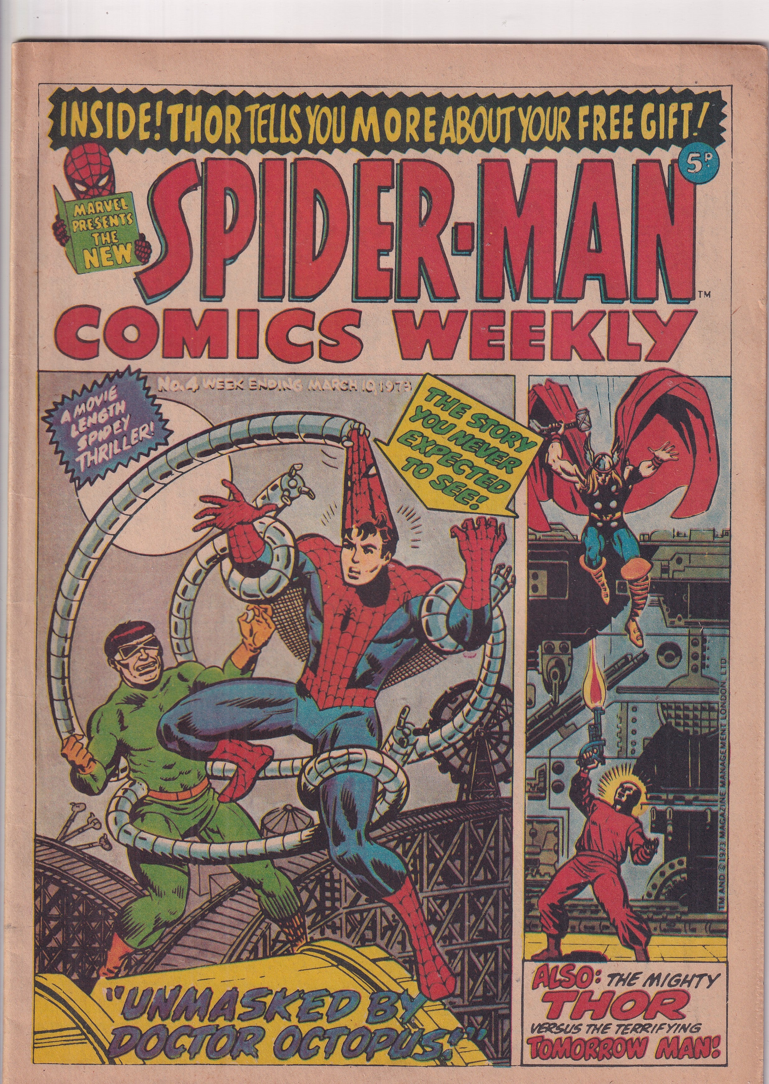 SPIDER-MAN COMICS WEEKLY #4 - Slab City Comics 