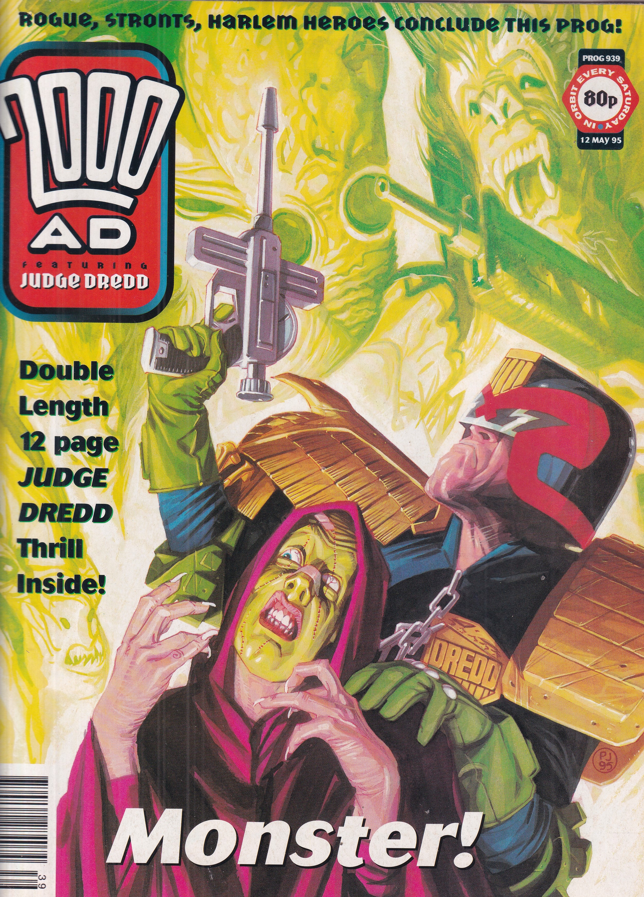 2000 AD FEATURING JUGE DREDD #939 - Slab City Comics 