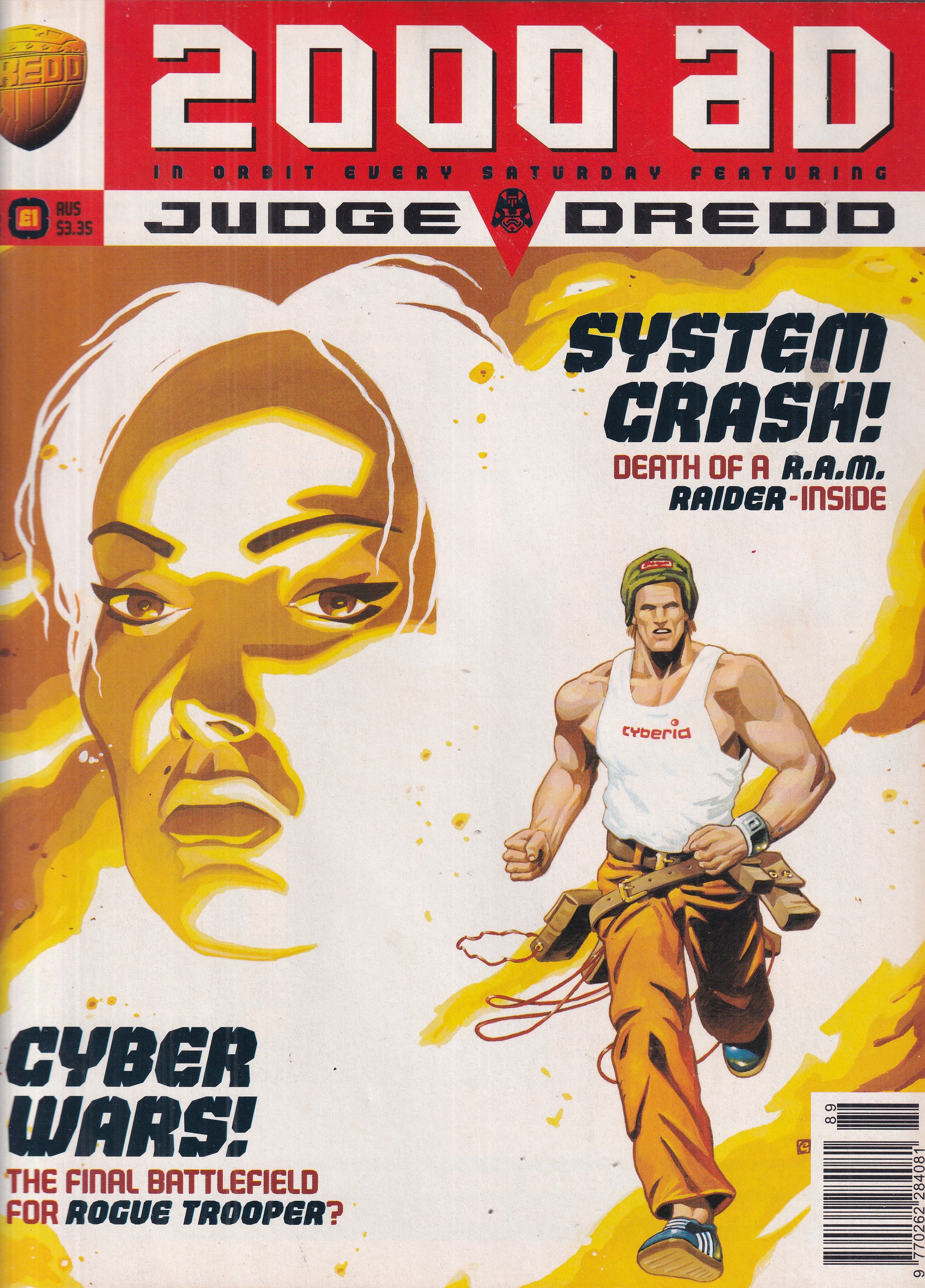 2000 AD FEATURING JUGE DREDD #989 - Slab City Comics 