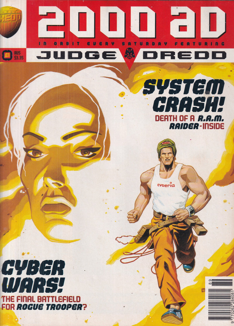 2000 AD FEATURING JUGE DREDD