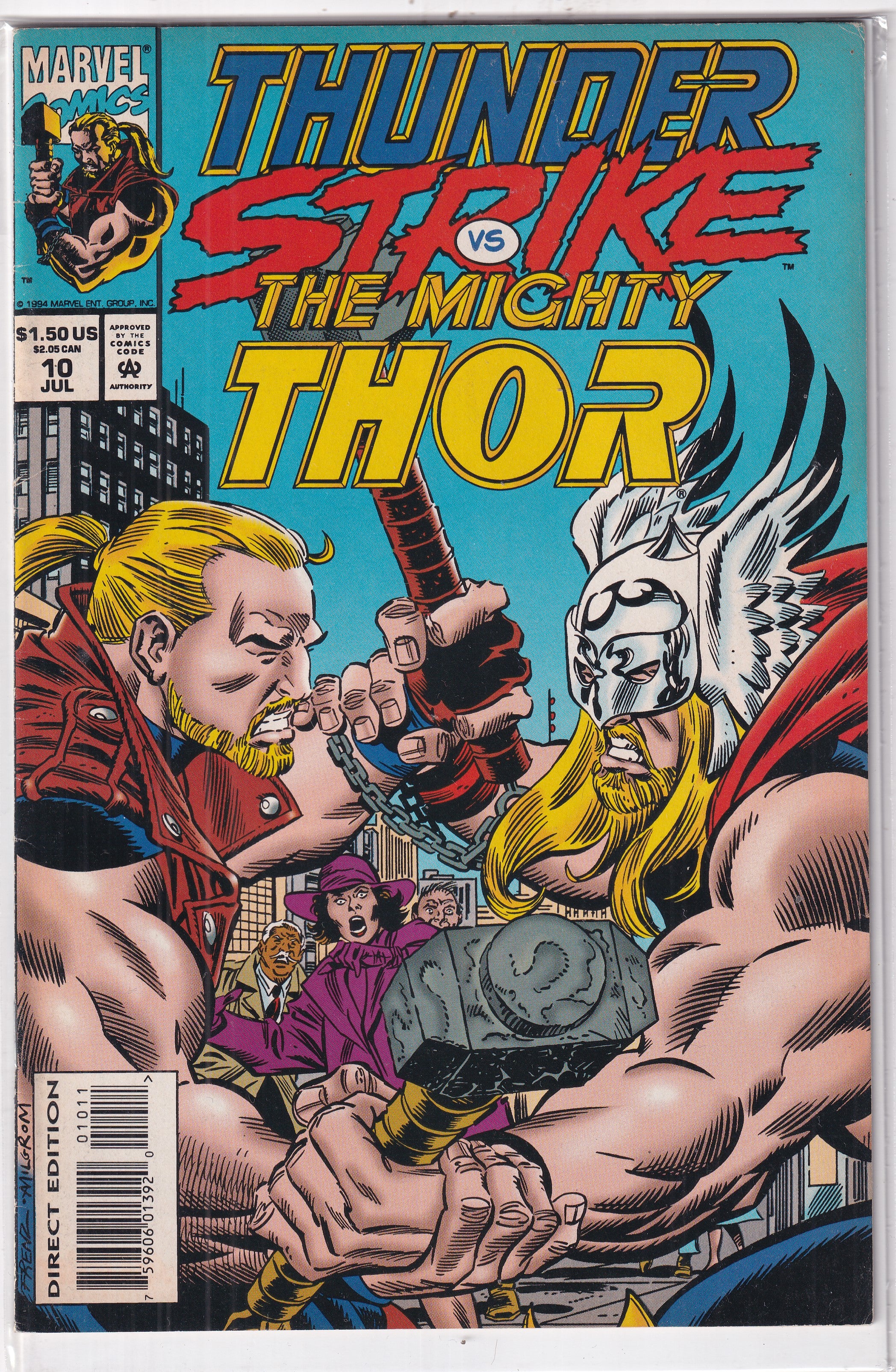 THUNDER STRIKE VS MIGHTY THOR #10 - Slab City Comics 