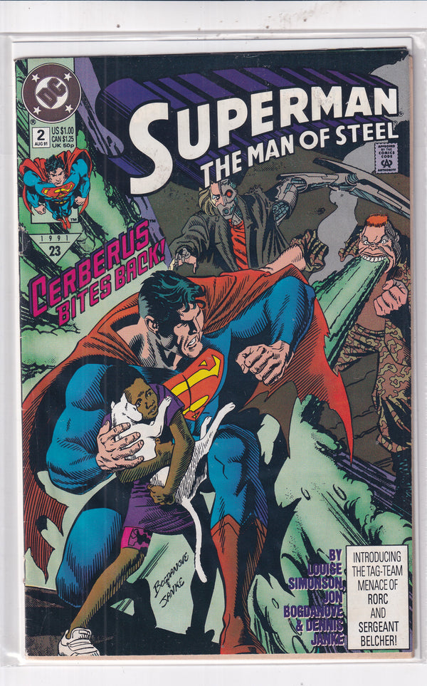 SUPERMAN MAN OF STEEL #2 - Slab City Comics 