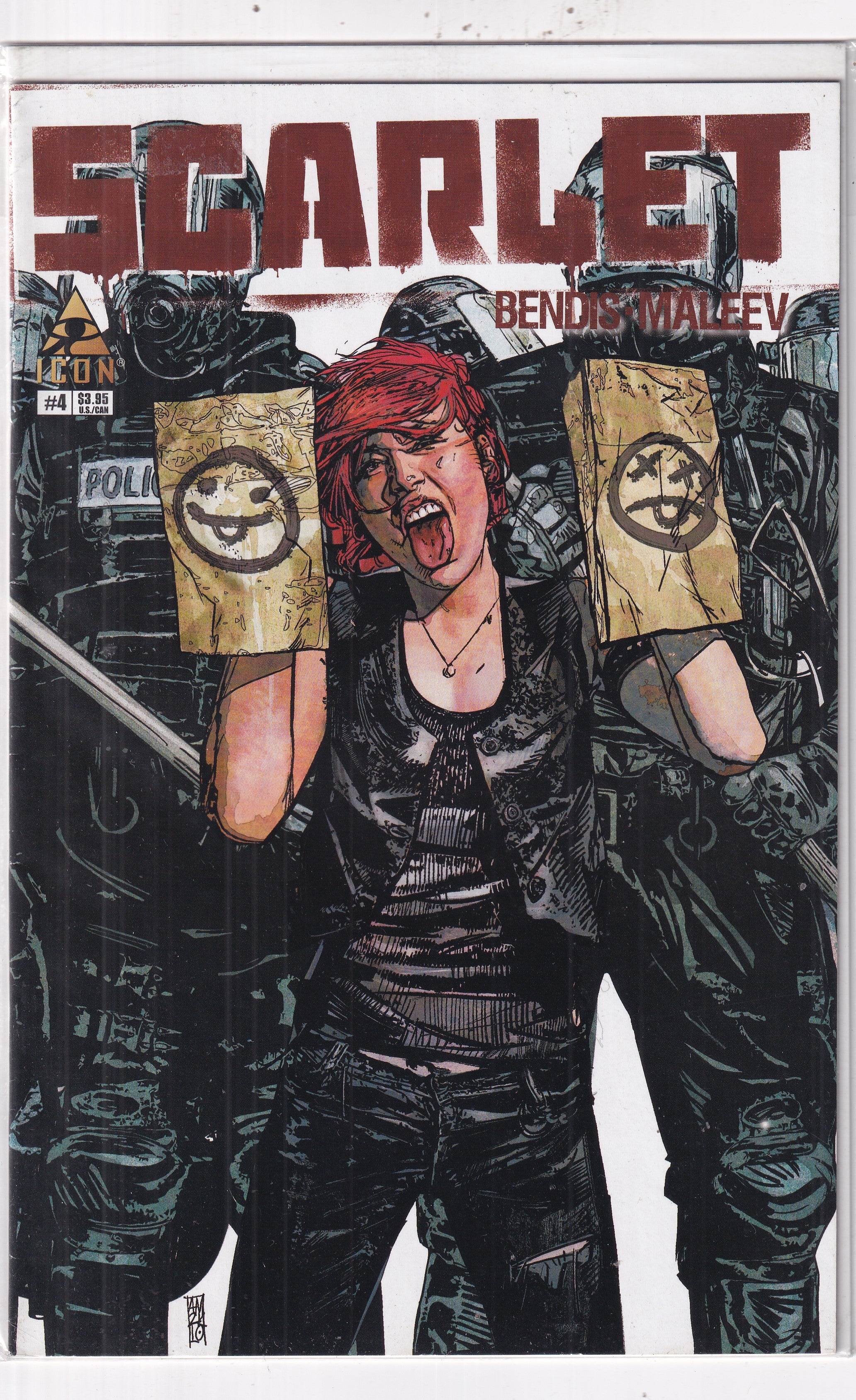 SCARLET #4 - Slab City Comics 