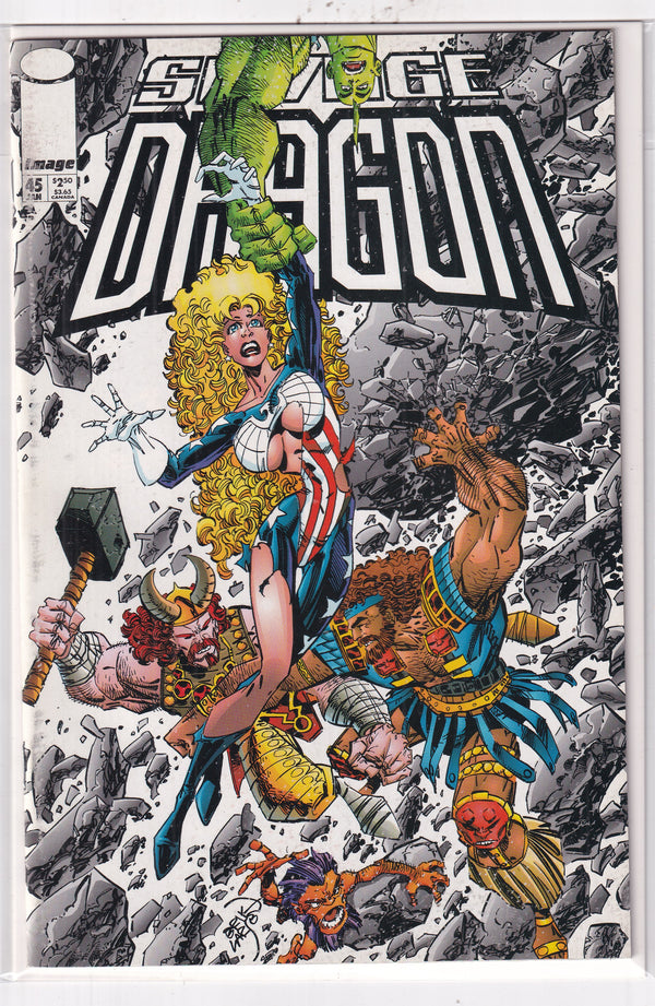 SAVAGE DRAGON #45 - Slab City Comics 