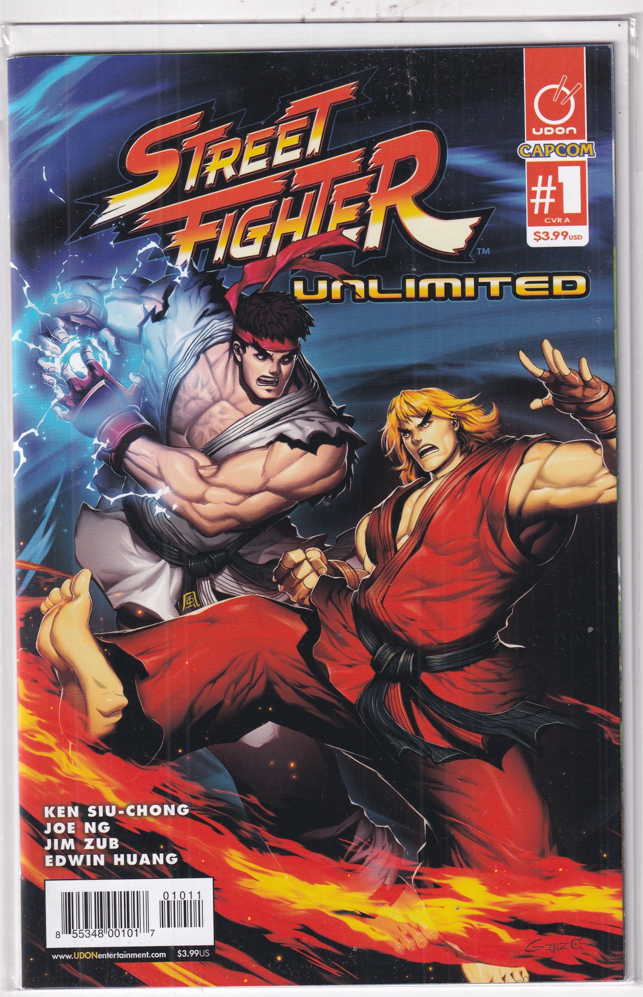STREET FIGHTER UNLIMITED #1 - Slab City Comics 