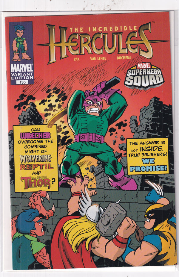 INCREDIBLE HERCULES #135 VARIANT - Slab City Comics 