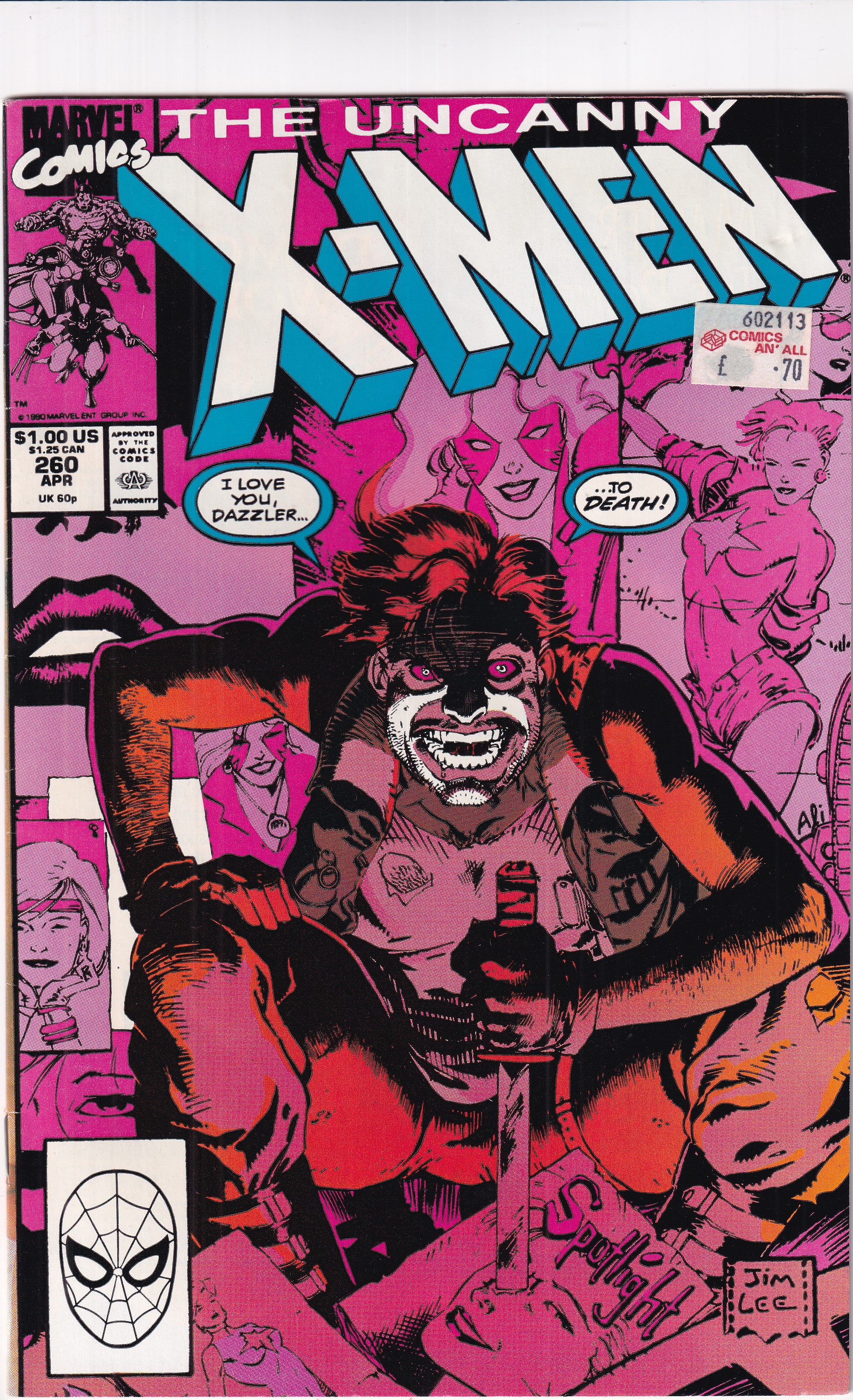 Uncanny X-Men #260 - Slab City Comics 