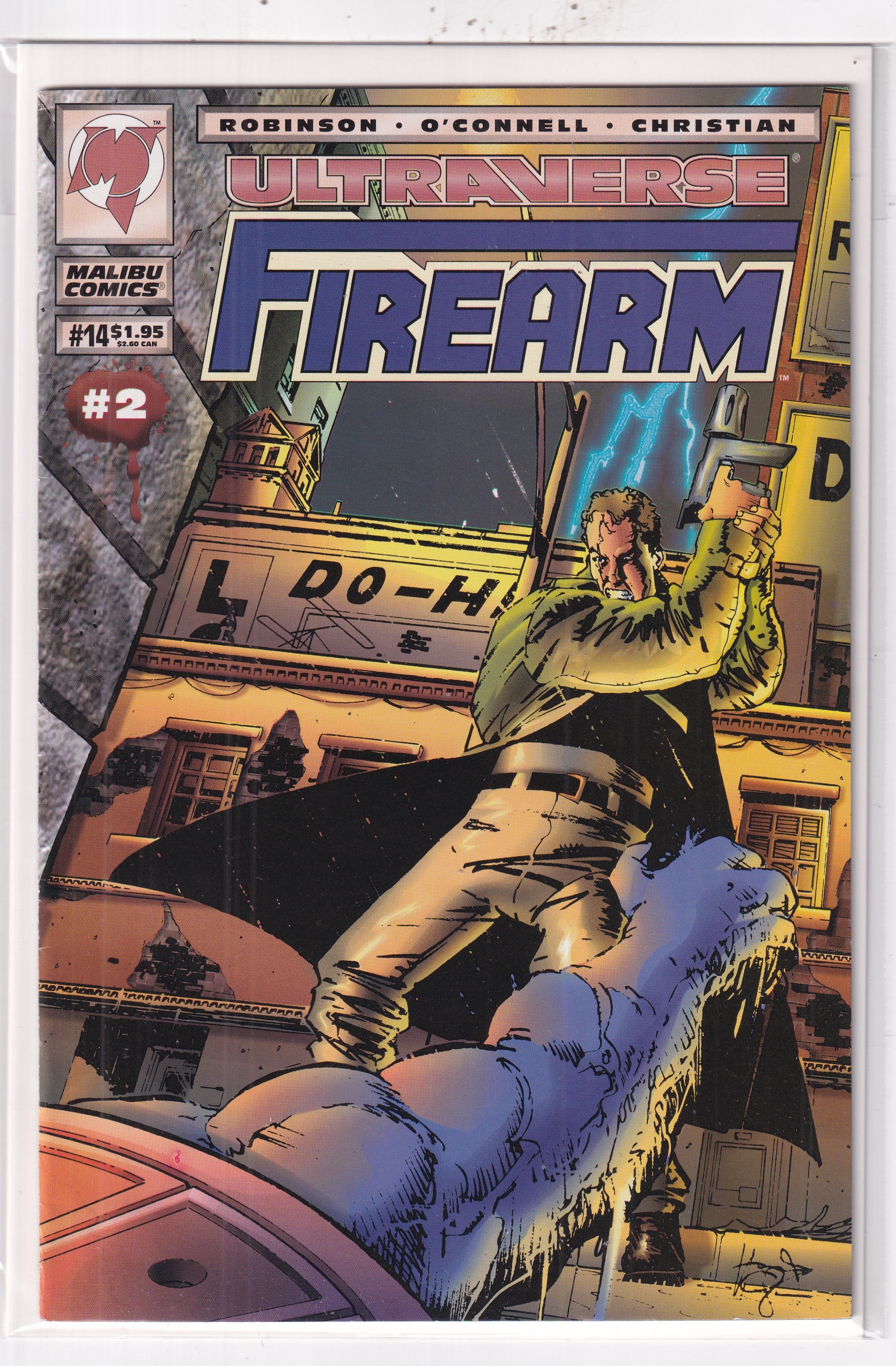 ULTRAVERSE FIREARM #14 - Slab City Comics 