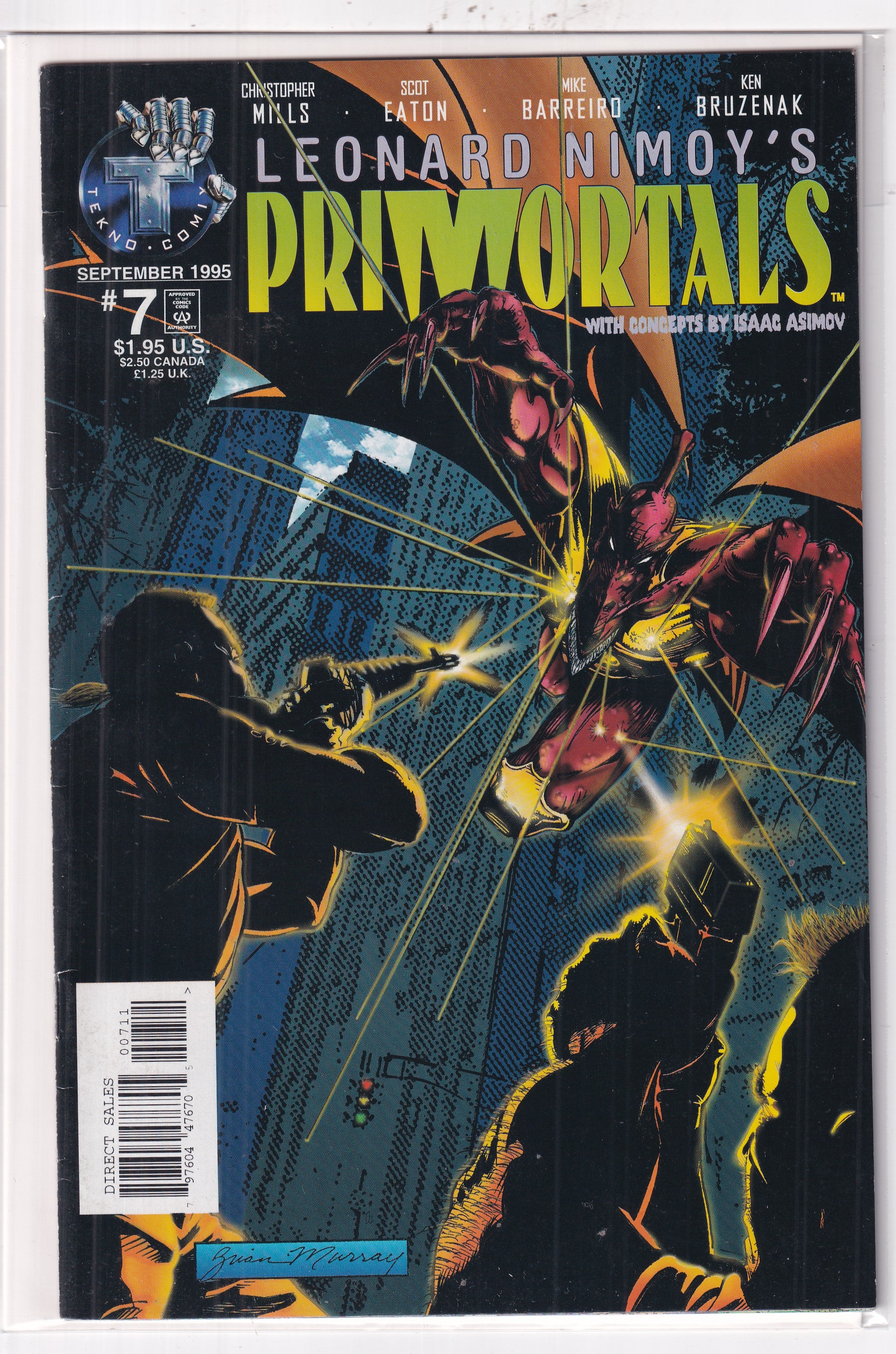 LEONARD NIMOY'S PRIMORTALS #7 - Slab City Comics 