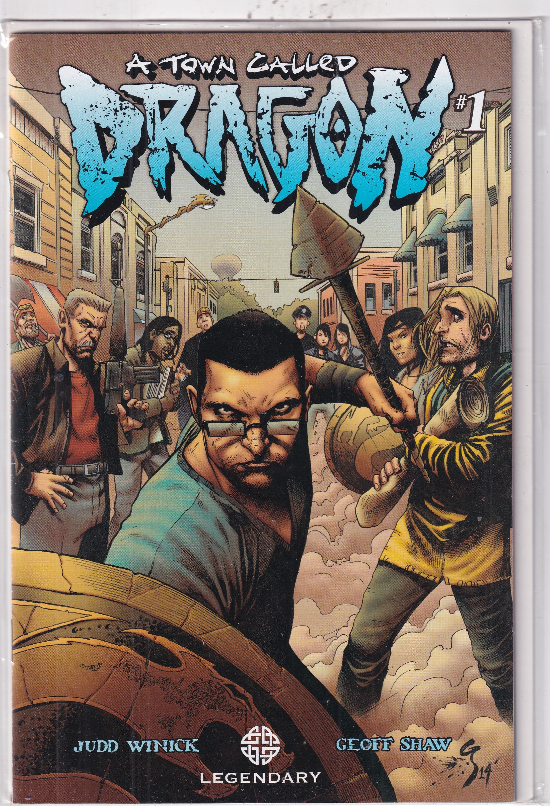 A TOWN CALLED DRAGON #1 - Slab City Comics 