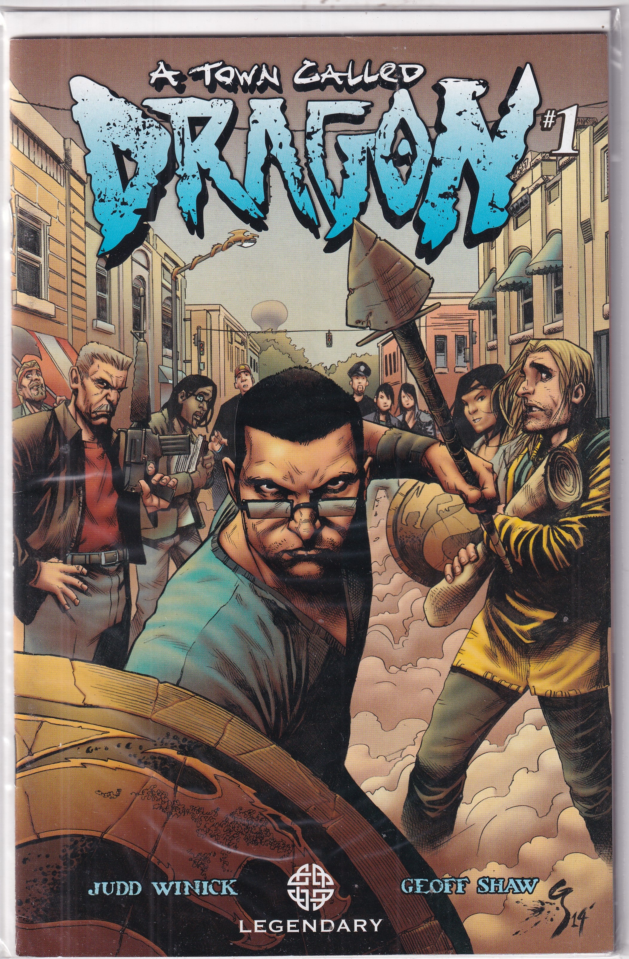 A TOWN CALLED DRAGON #1 - Slab City Comics 