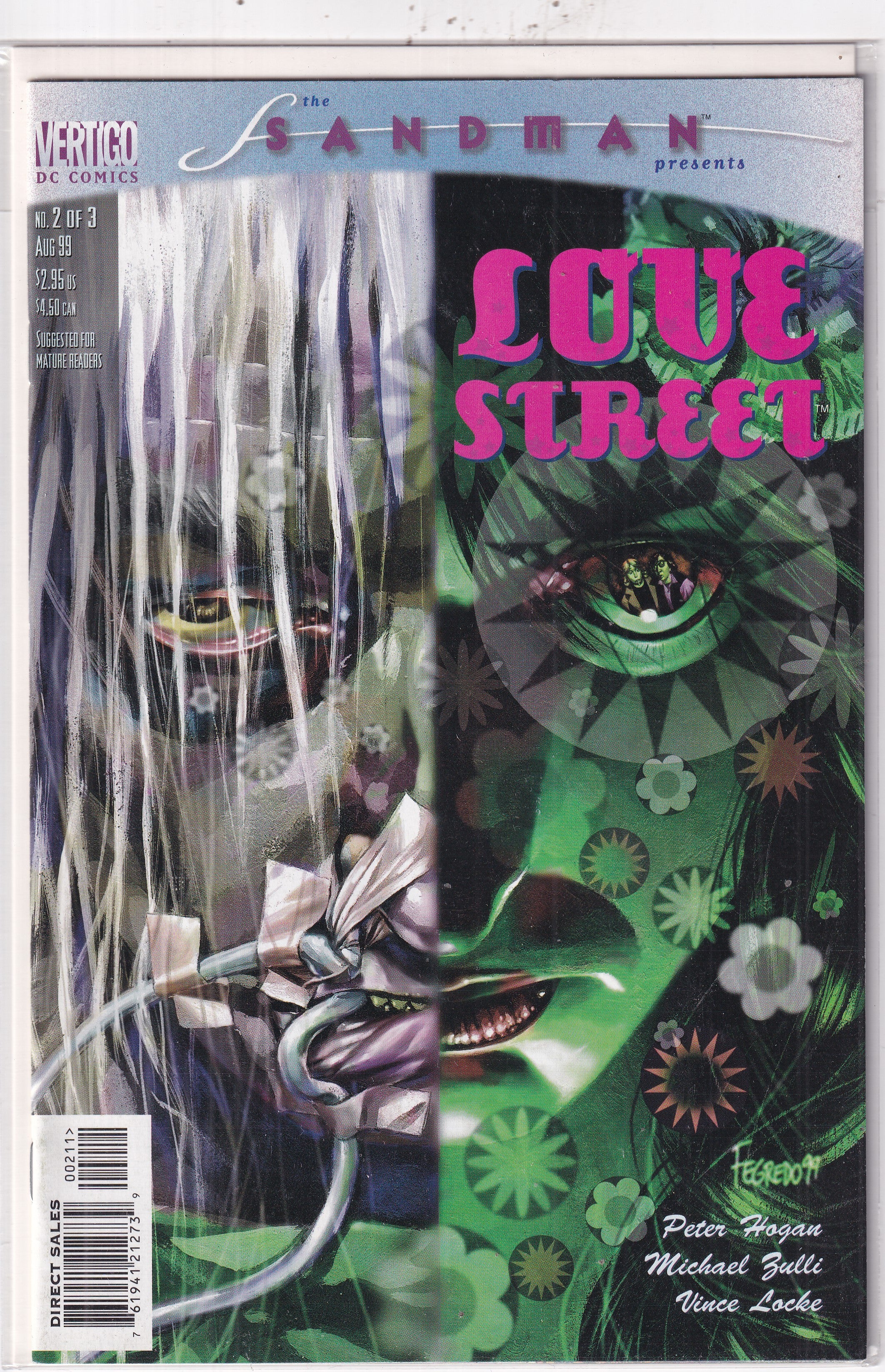 SANDMAN PRESENTS LOVE STREET #2 - Slab City Comics 