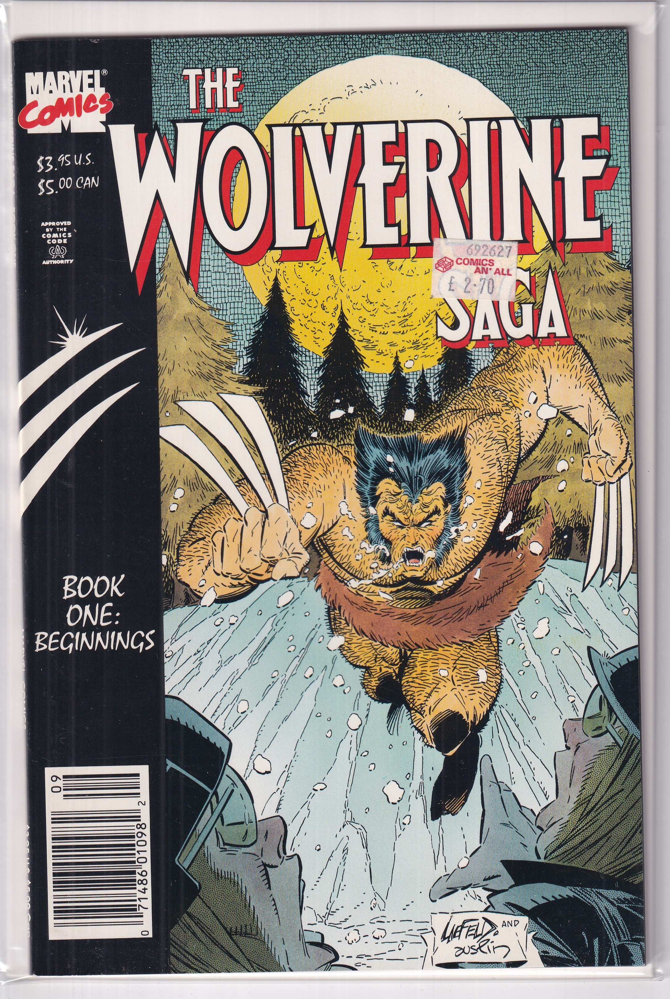 WOLVERINE SAGA #1 - Slab City Comics 