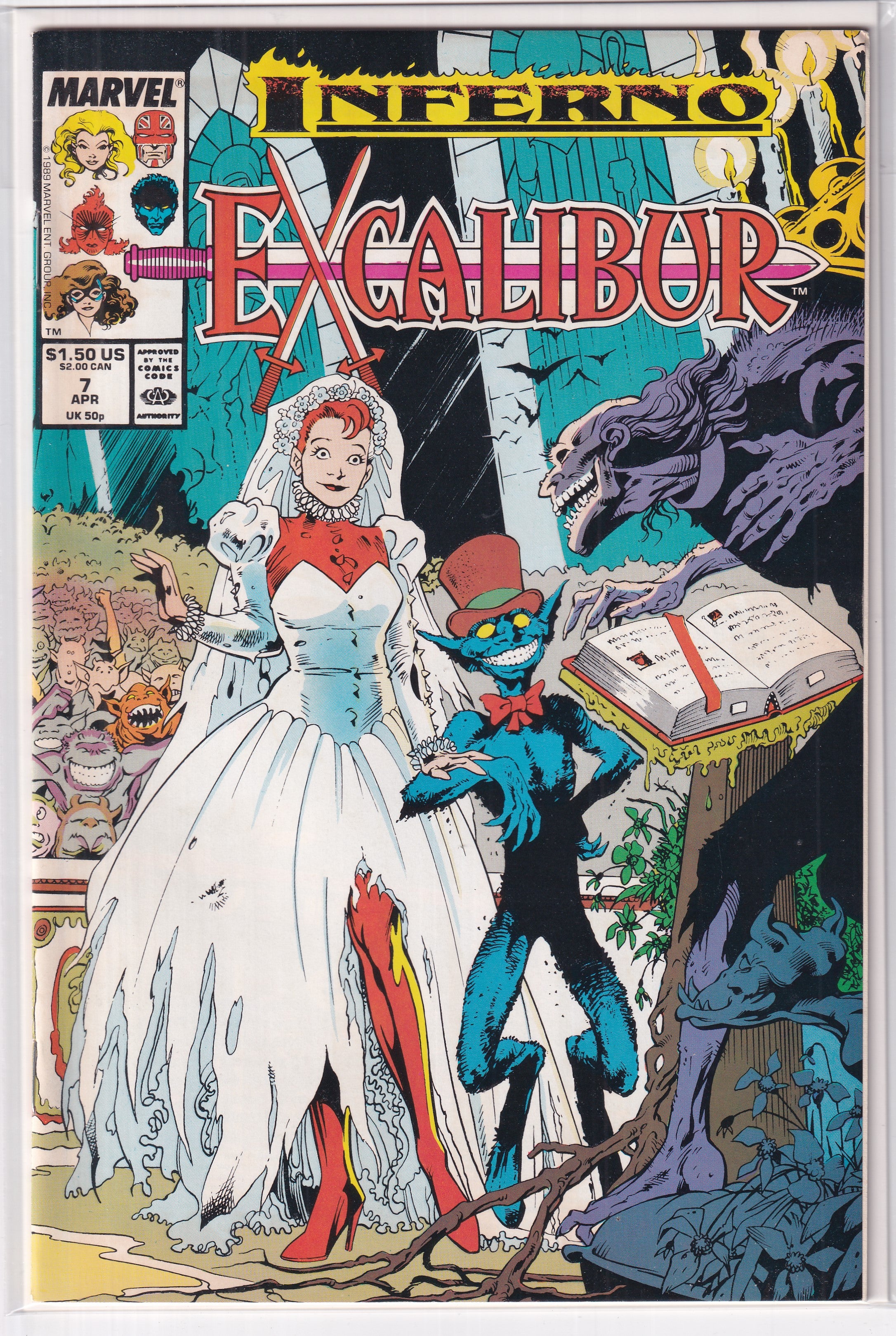 INFERNO EXCALIBUR #7 - Slab City Comics 
