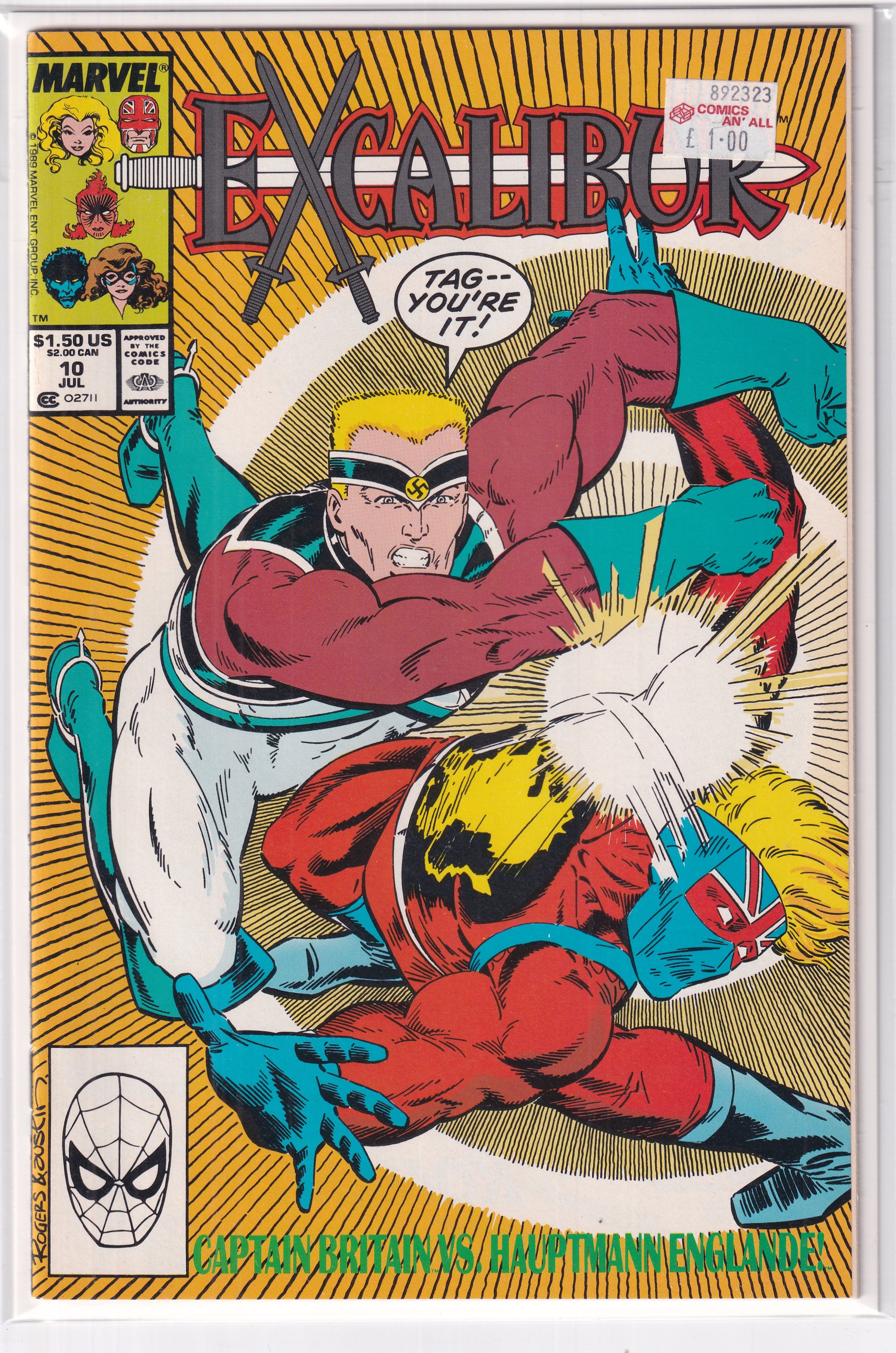 EXCALIBUR #10 - Slab City Comics 
