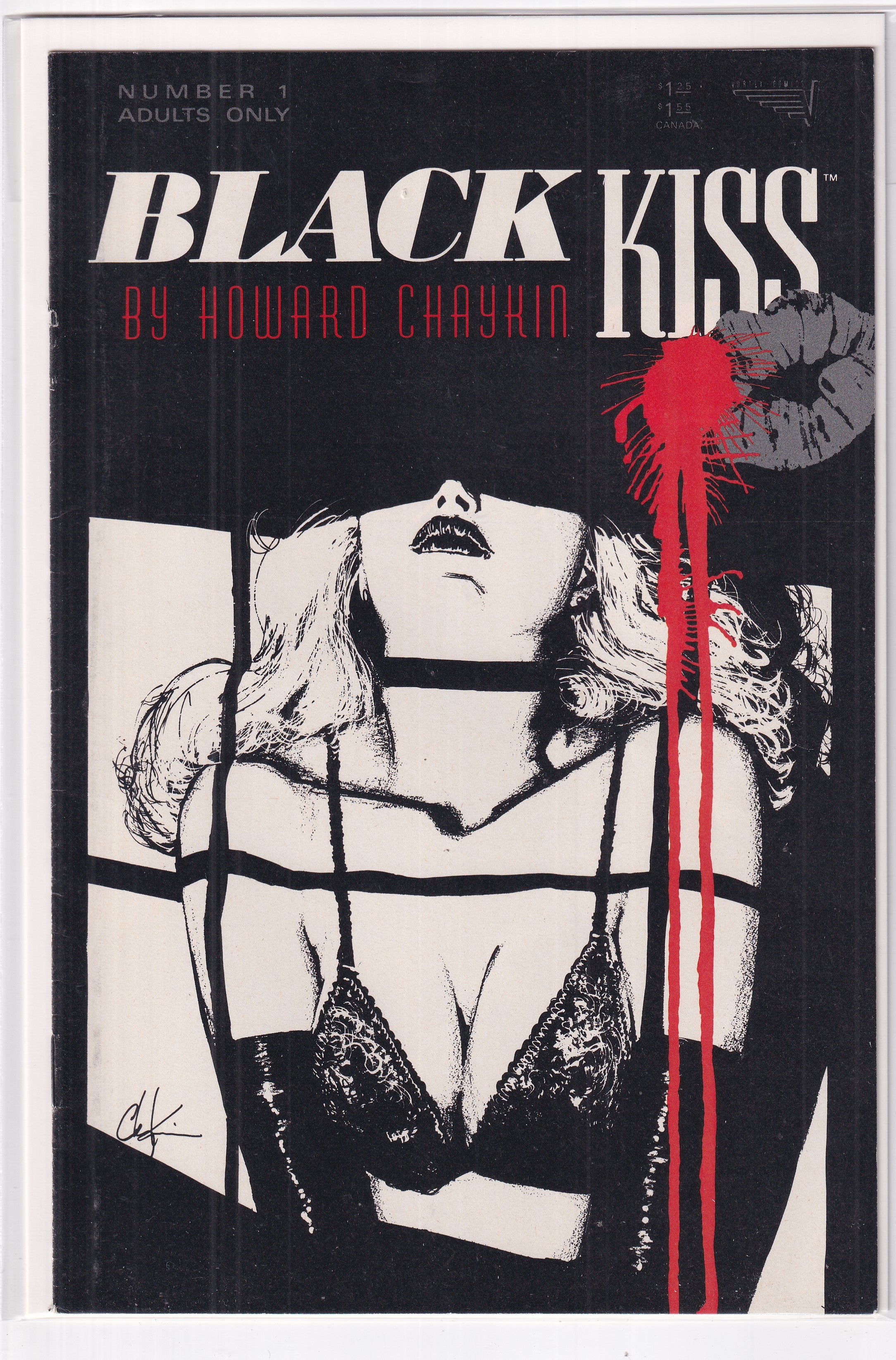 BLACK KISS #1 - Slab City Comics 
