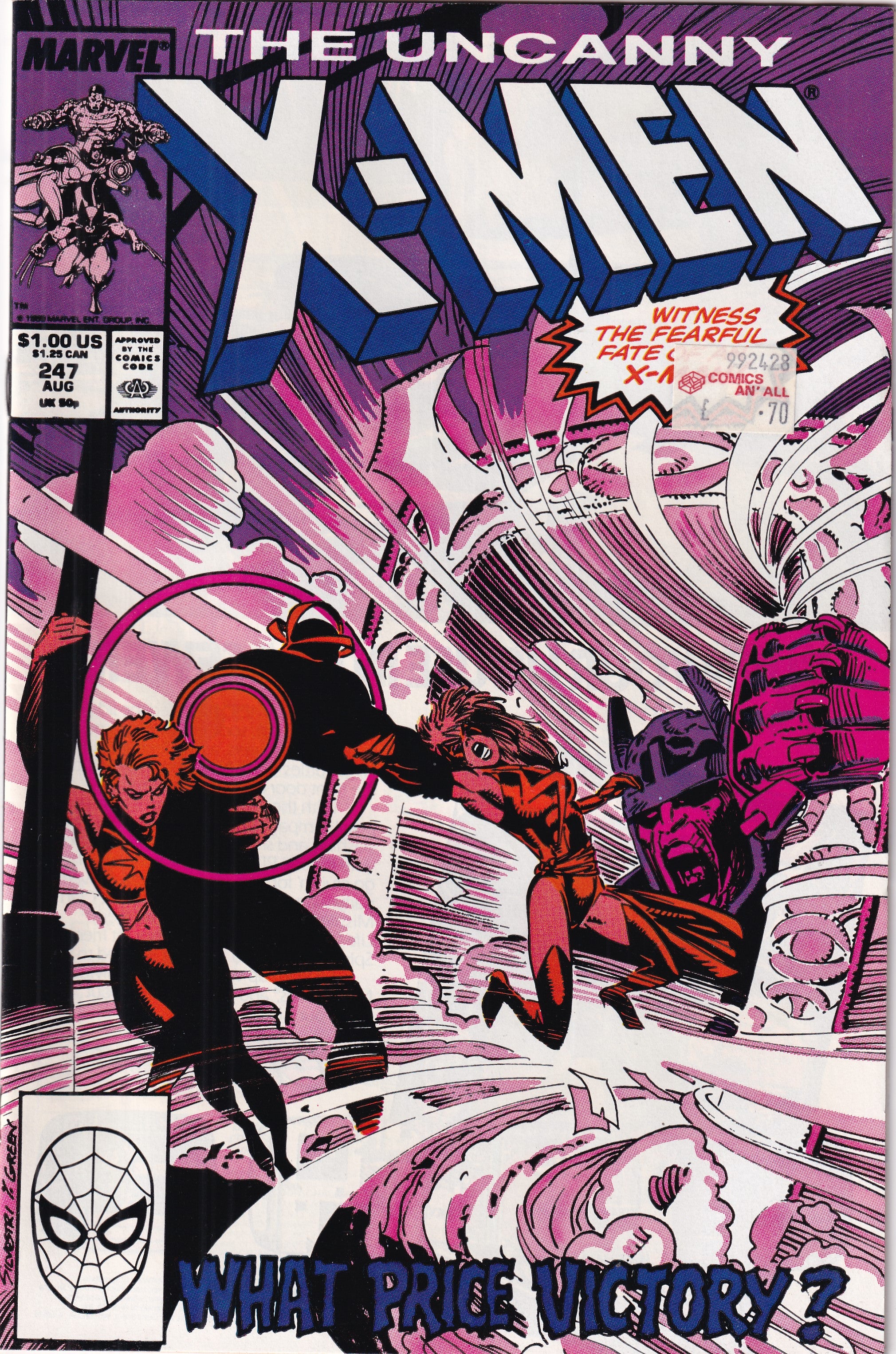 UNCANNY X-MEN #247 - Slab City Comics 